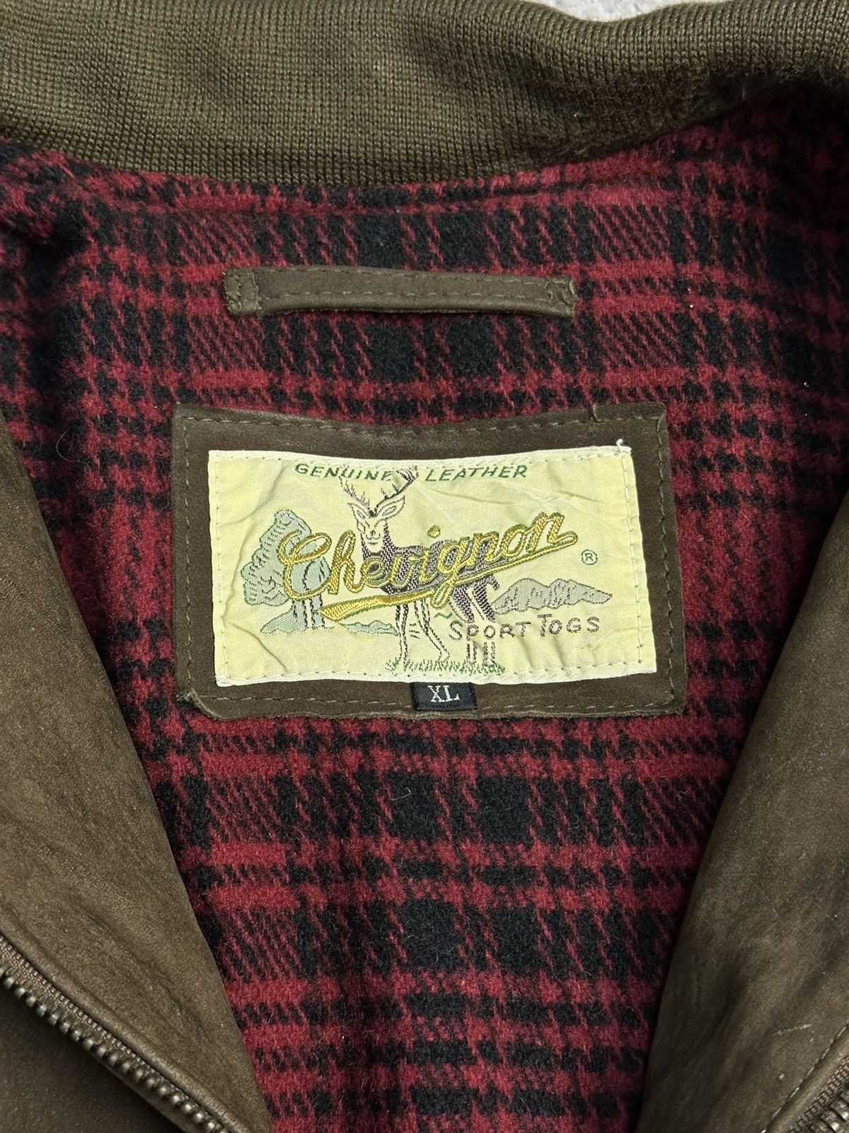 Chevignon × Vintage Vintage Chevignon Suede Leather Jacket Boxy Archival Aviator Size US L / EU 52-54 / 3 - 13 Thumbnail