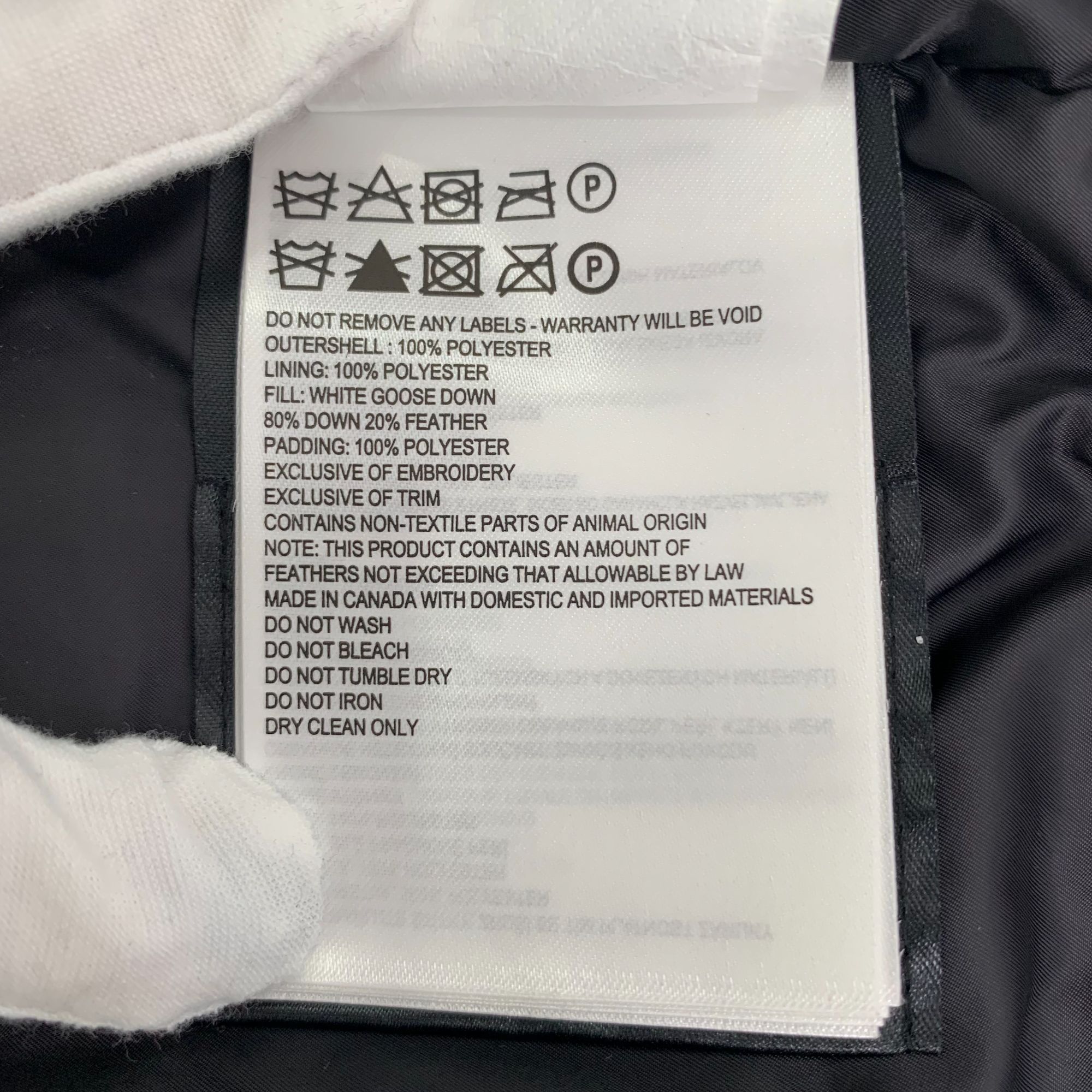 Canada Goose Canada Goose Grey Red Label Zip-Up Down Jacket (Size S) Size US S / EU 44-46 / 1 - 2 Thumbnail