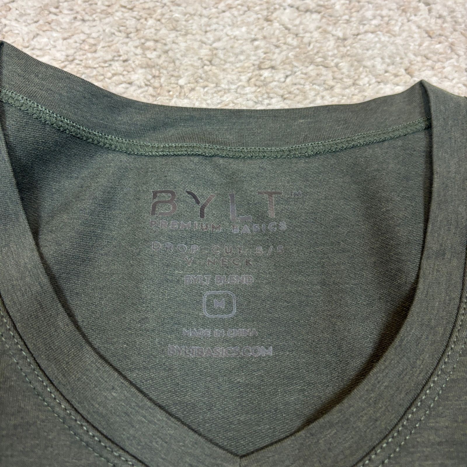 Other NWT Bylt Drop Cut V Neck Short Sleeve Shirt Men's Medium Size US M / EU 48-50 / 2 - 6 Thumbnail