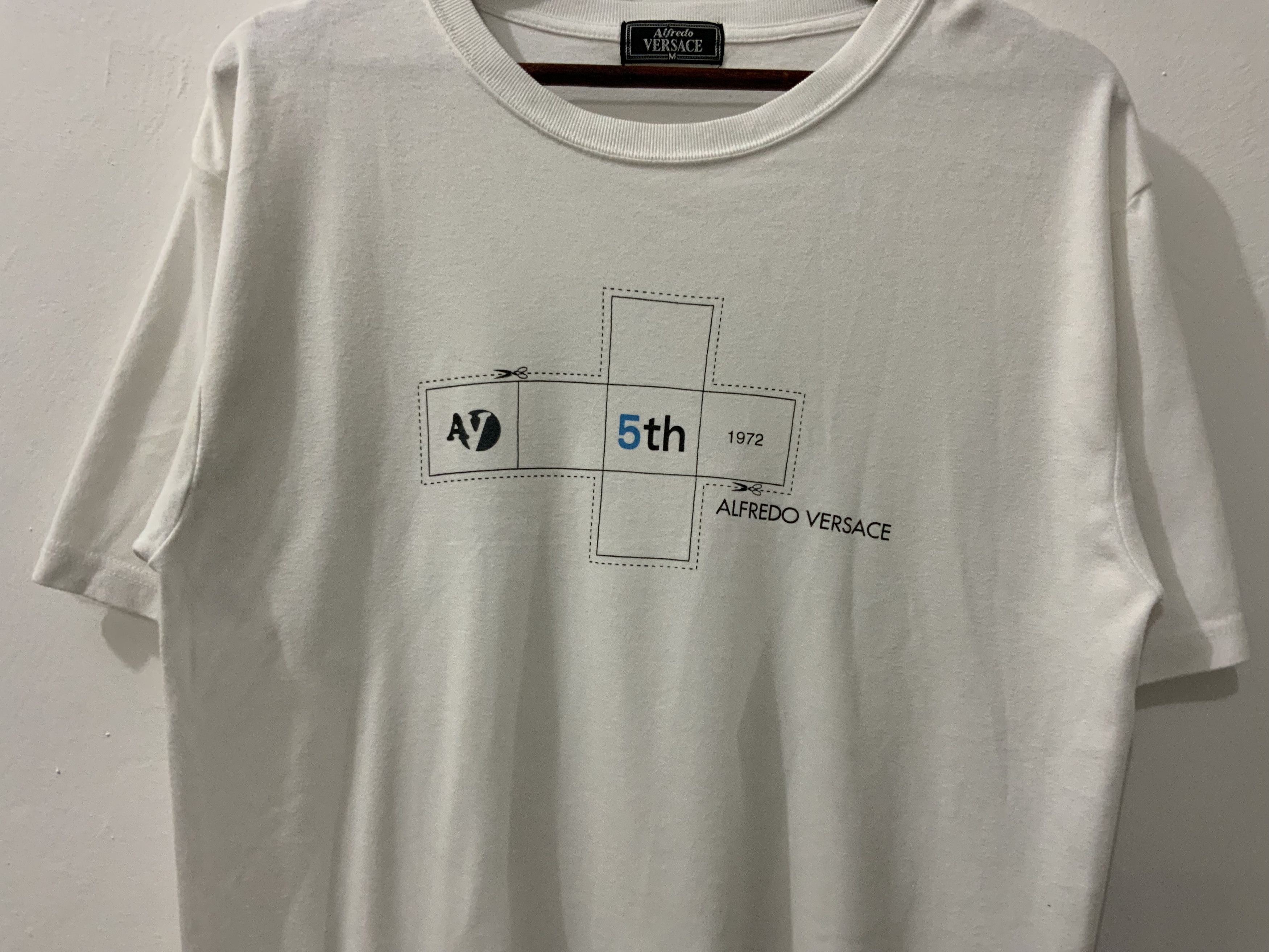 Japanese Brand Alfredo Versace Tee Size US M / EU 48-50 / 2 - 4 Thumbnail