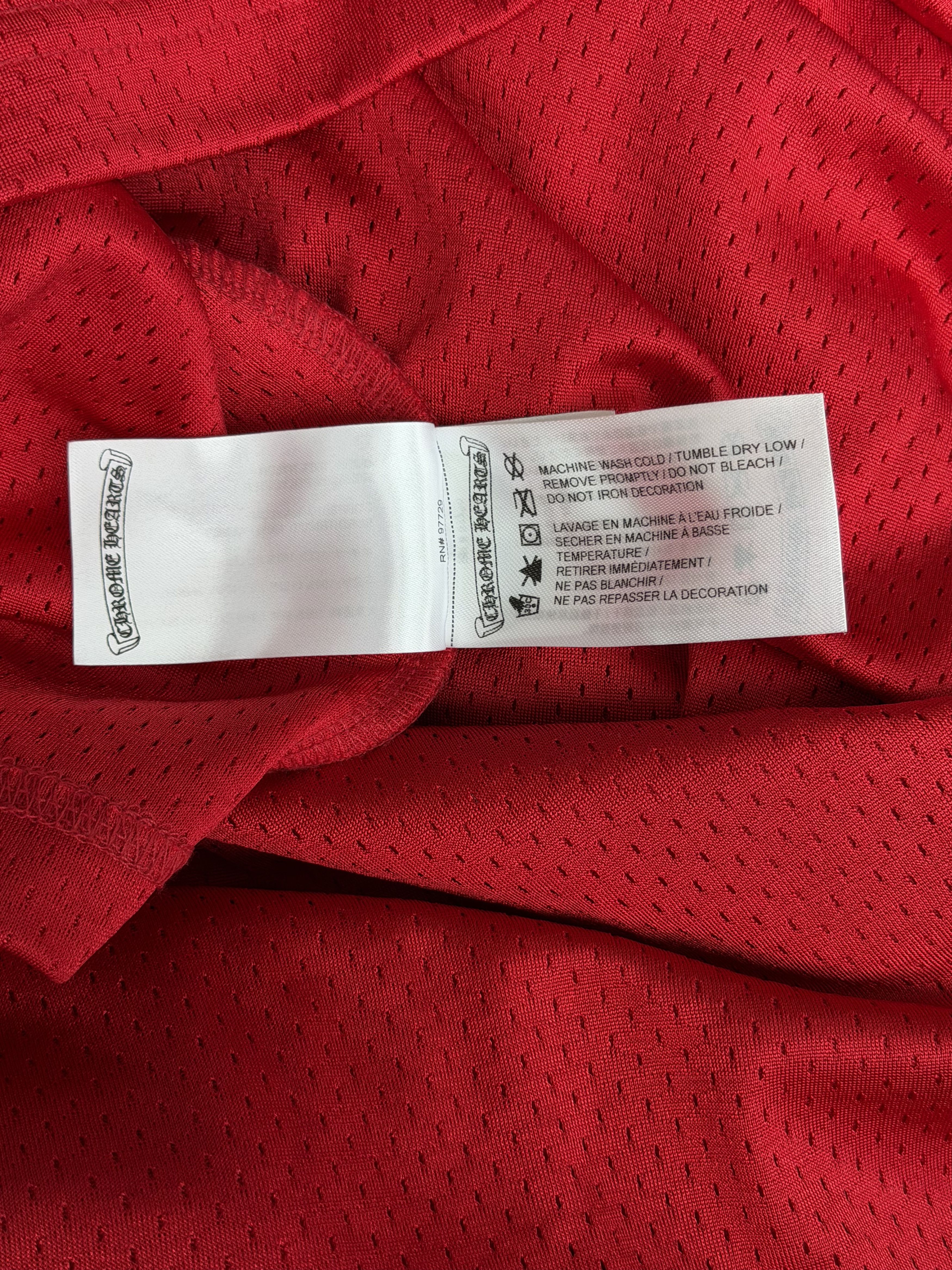 Chrome Hearts Matty Boy Red Form Mesh Jersey Longsleeve T-Shirt Size US L / EU 52-54 / 3 - 5 Thumbnail