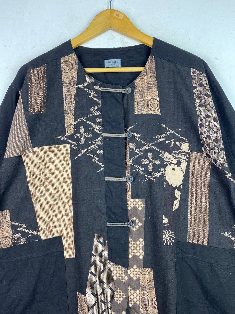 Japanese Brand vintage japanese cultural shirt patchwork style nice design Size US XXL / EU 58 / 5 - 3 Thumbnail