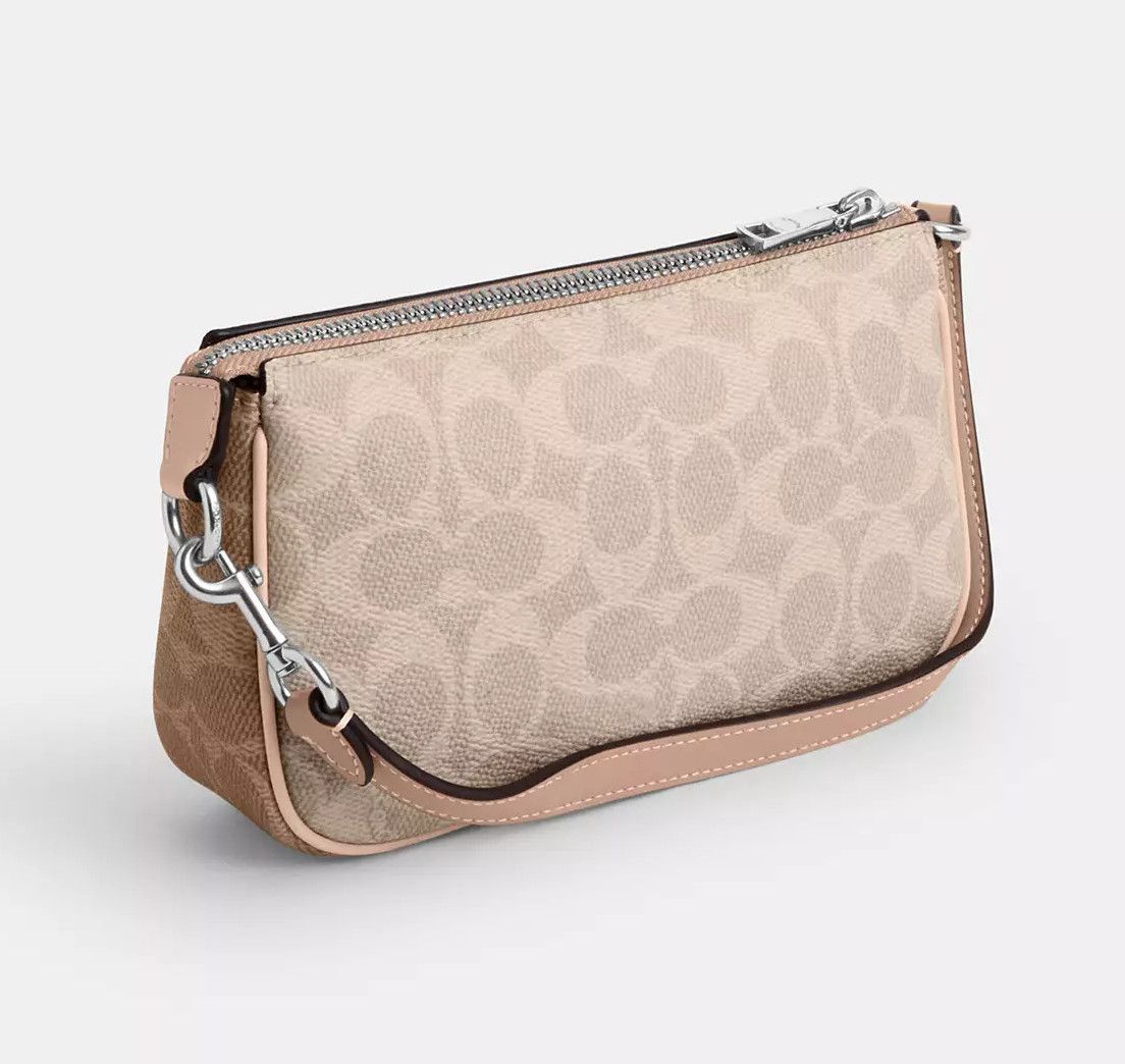 Coach Nolita 19 In Blocked Signature Canvas CY236 Size ONE SIZE - 10 Thumbnail