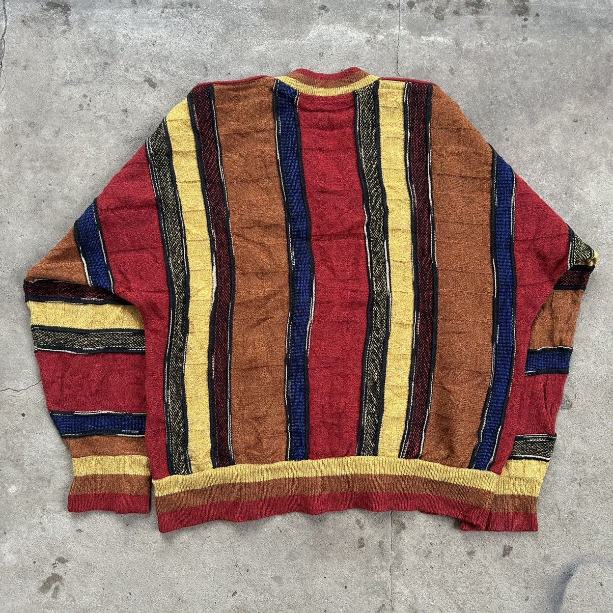 Carlo Colucci Rare Luxury Sweater Carlo Colluci In Style Coogi Avant-Garde Size US L / EU 52-54 / 3 - 6 Thumbnail