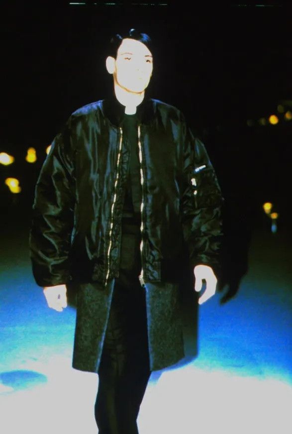 Raf Simons Raf Simons aw 98-99 Wool Tweed Jacket Liner Skirted Bomber Size US M / EU 48-50 / 2 - 7 Thumbnail