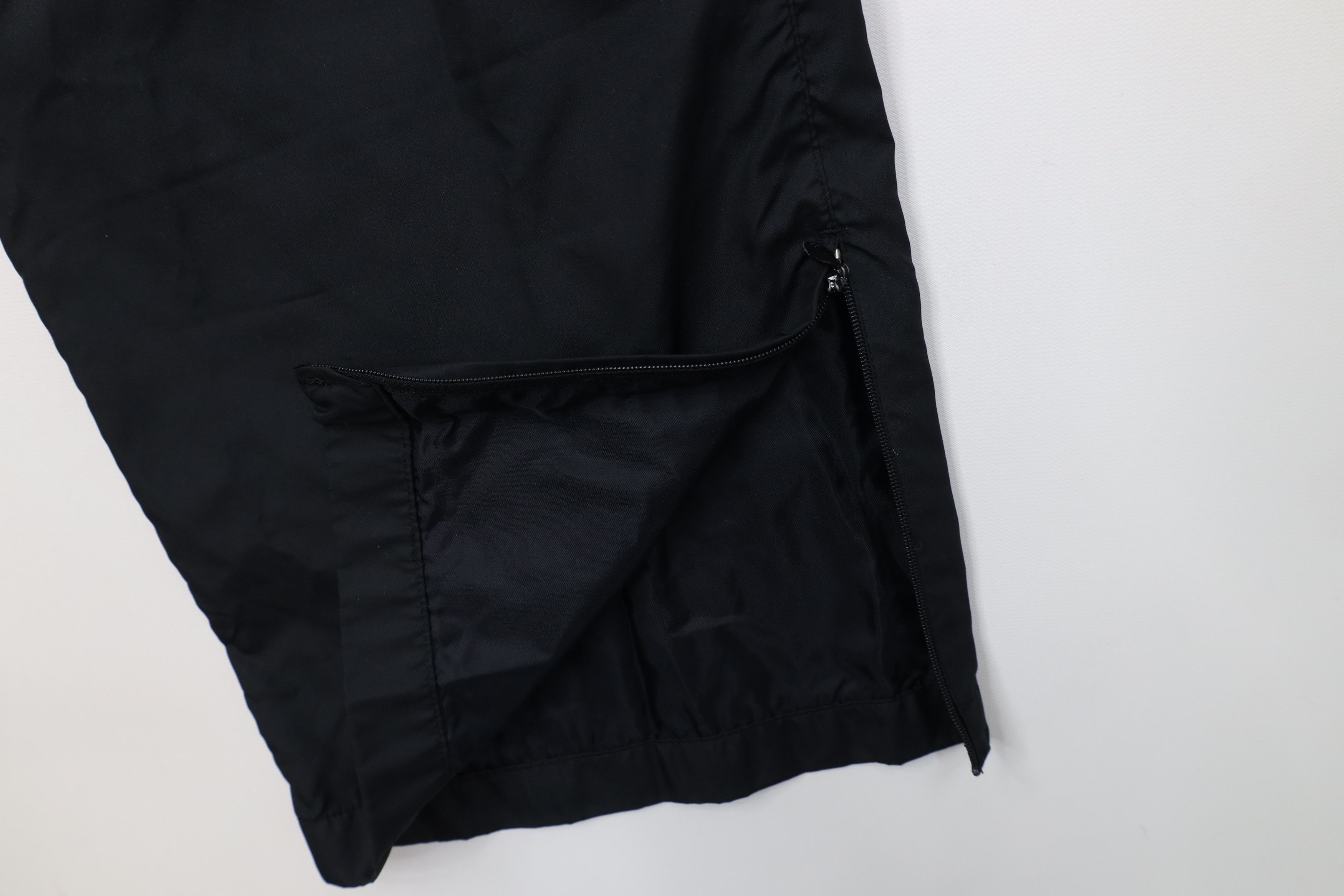 Adidas Vintage Y2K Adidas Spell Lined Wide Leg Windbreaker Pants Size 30" / US 8 / IT 44 - 5 Thumbnail