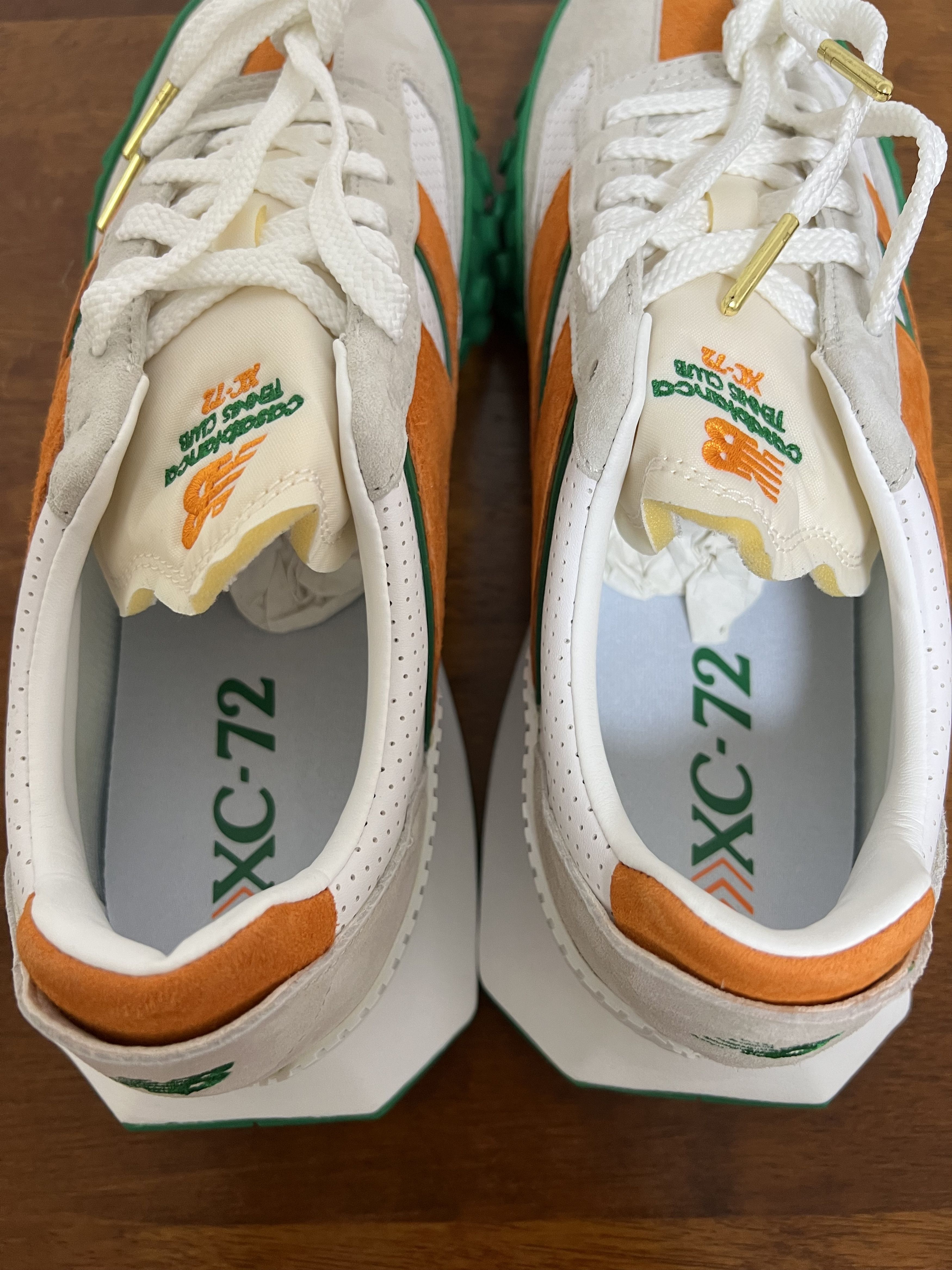 Casablanca × New Balance 💚 2021 Casablanca x New Balance XC-72 Orange/Green NEW Size US 10 / EU 43 - 12 Thumbnail