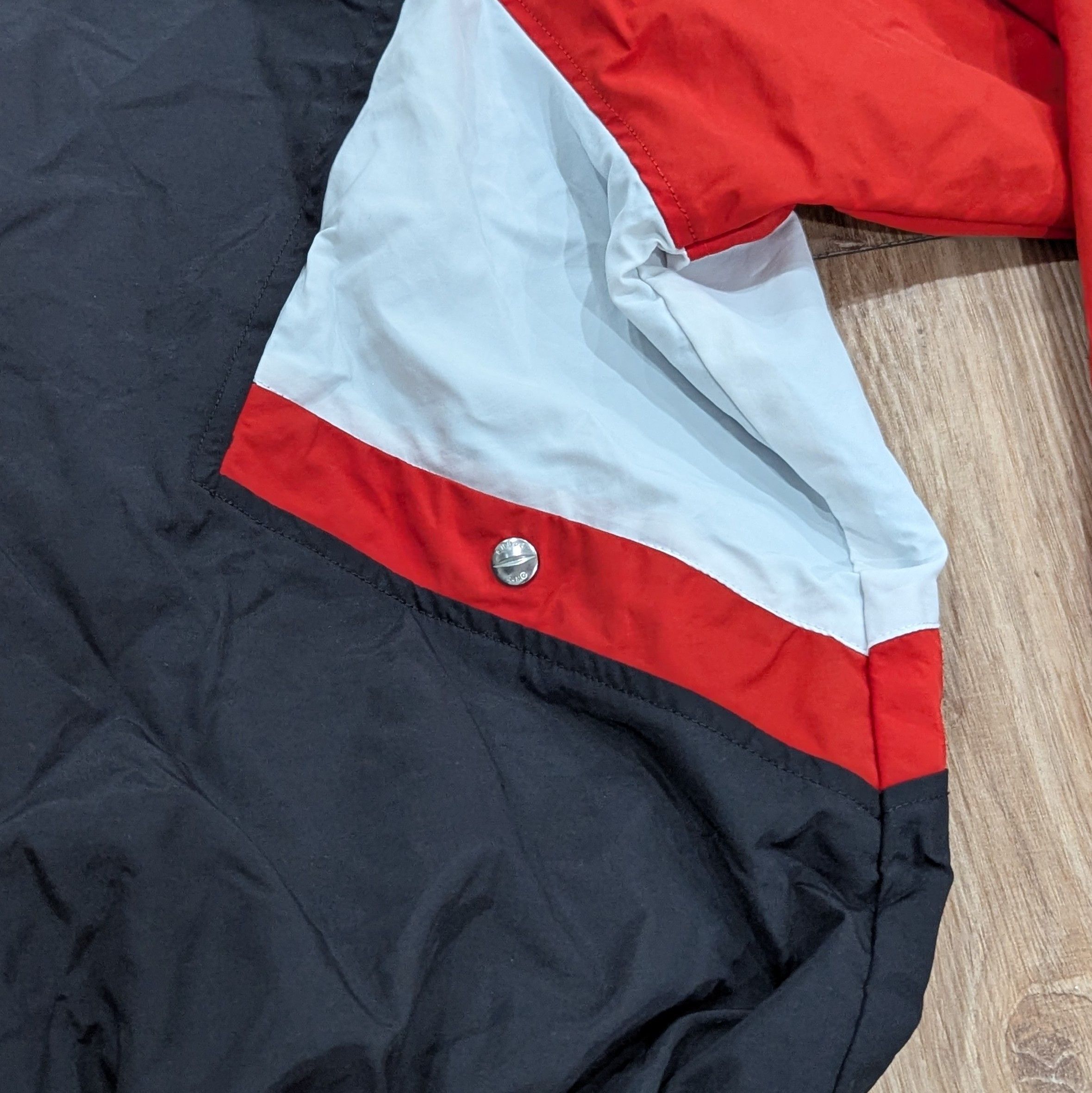 Rhude RHUDE Colorblock Track Jacket Blood Orange 2XL Size US XXL / EU 58 / 5 - 2 Thumbnail