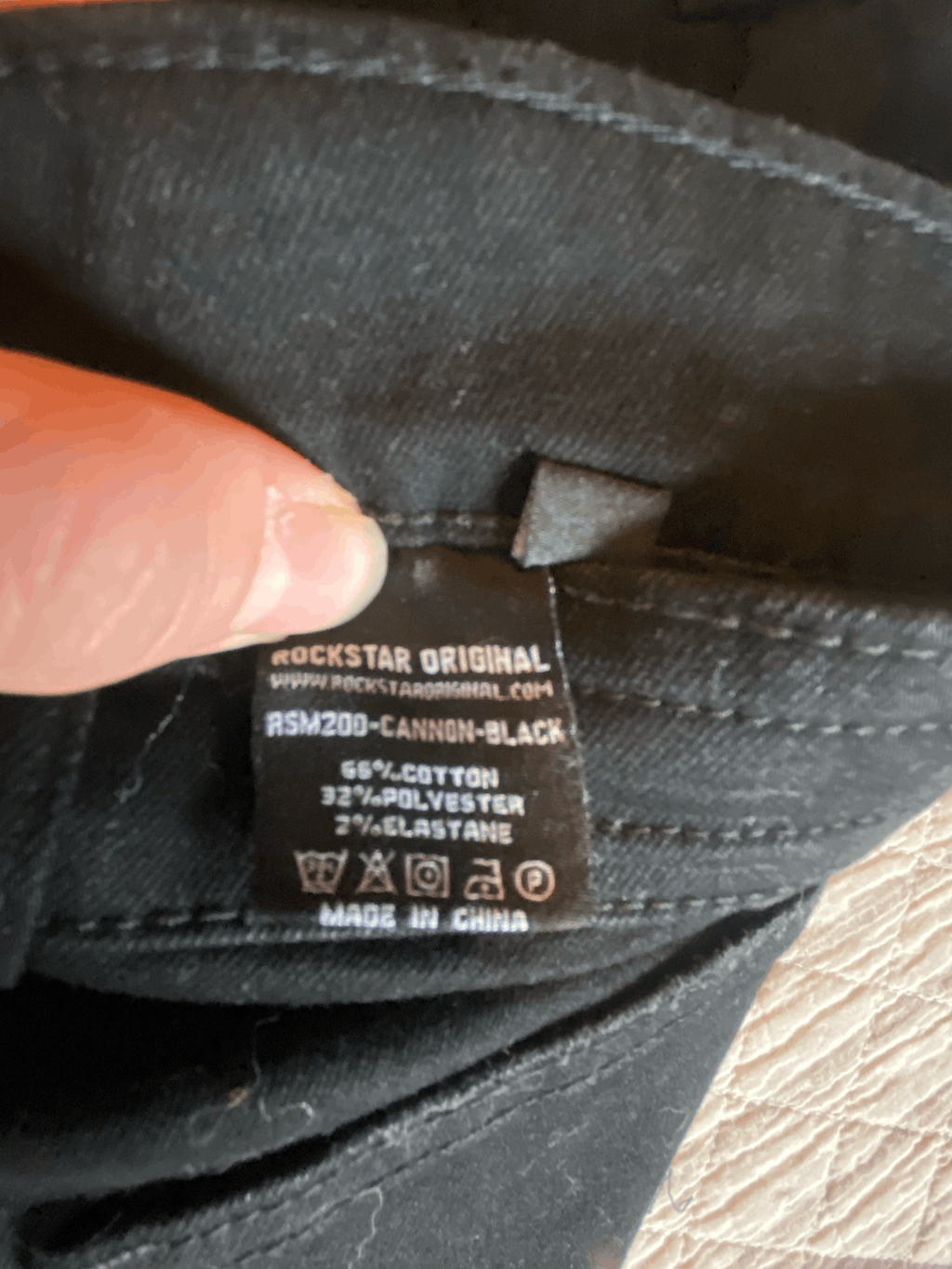 Other Rockstar Original CANNON PATCHWORK JEAN- BLACK - 36 / Black Size US 36 / EU 52 - 4 Thumbnail