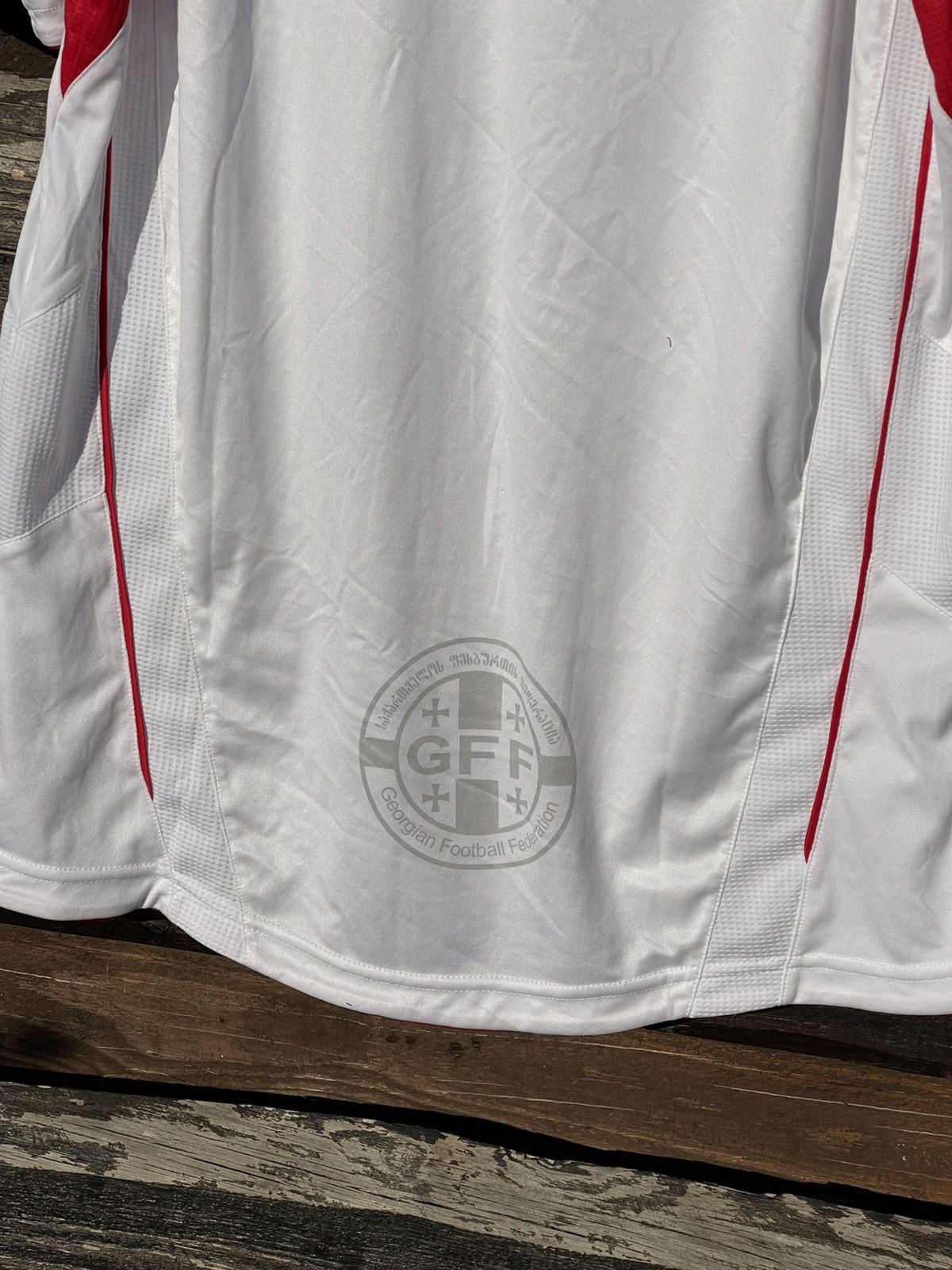 Vintage 2008 Very Rare Jako Georgia Home Jersey Soccer Vintage Size US XL / EU 56 / 4 - 13 Thumbnail