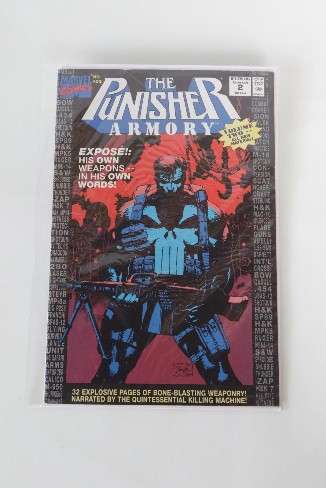 Marvel Comics 91' Marvel Comics The Punisher Armory Comics Size ONE SIZE - 1 Thumbnail