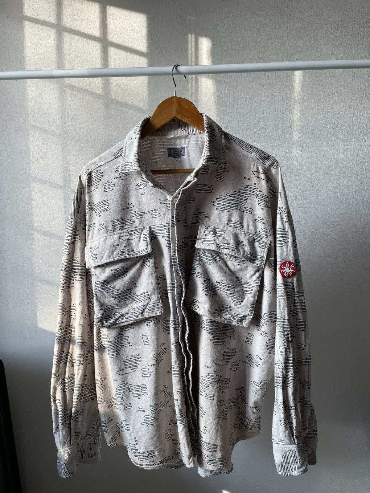 Cav Empt Cav empt Oversize Double Pocket Shirt A2 Size US L / EU 52-54 / 3 - 3 Thumbnail