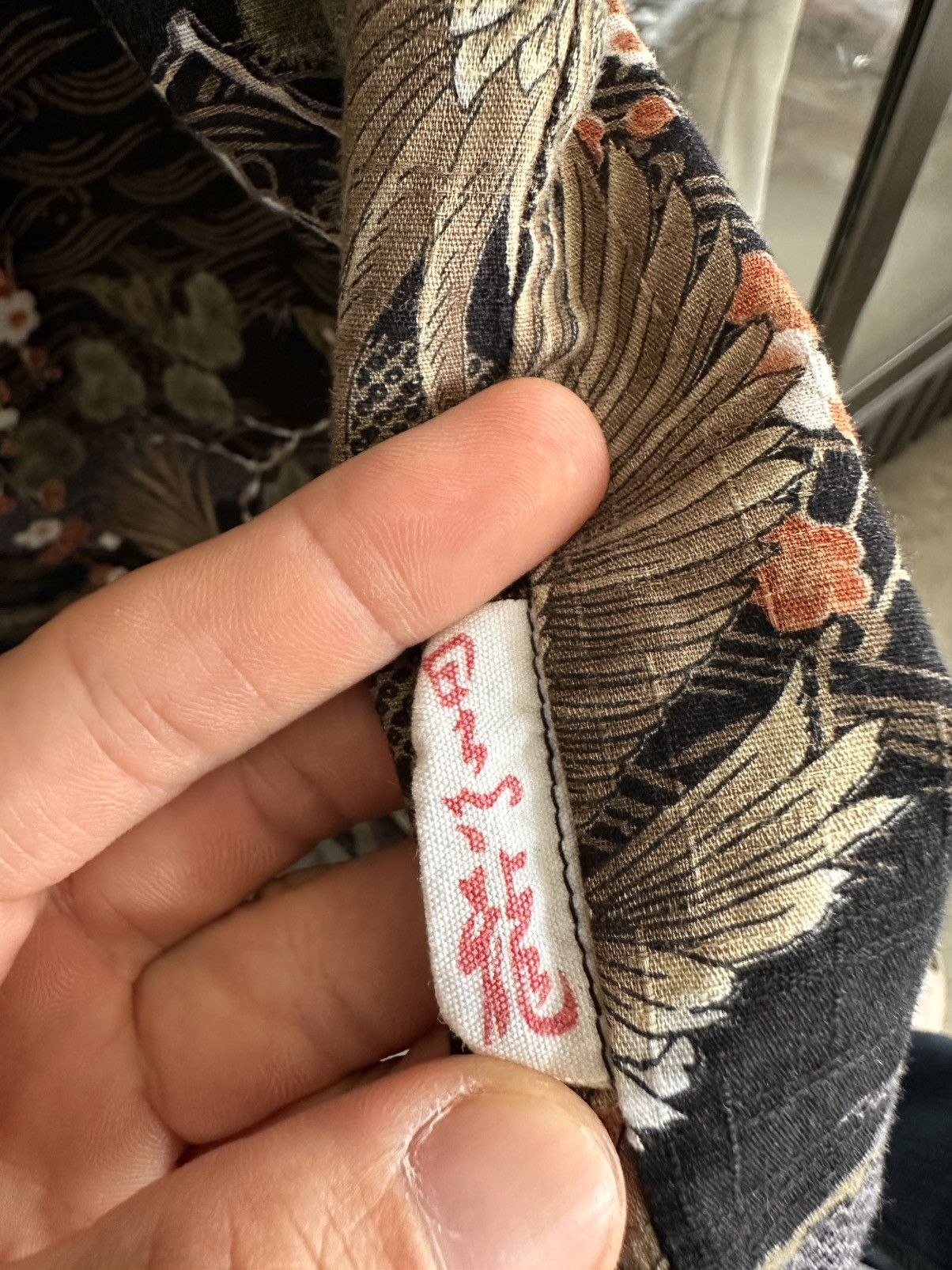 Dogtown × Vintage Vintage Dogtown Black Dragon Japanese Aloha Shirt Size US L / EU 52-54 / 3 - 13 Thumbnail
