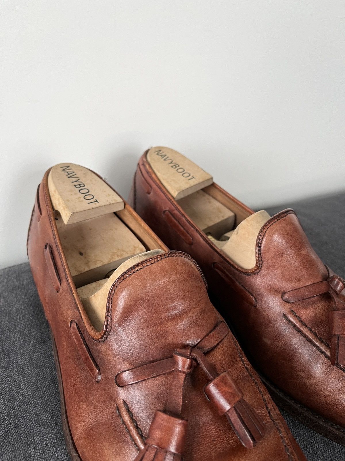 Cheaney Cheaney Boston Brown Made in England Loafers sz UK8 Size US 9 / EU 42 - 14 Thumbnail
