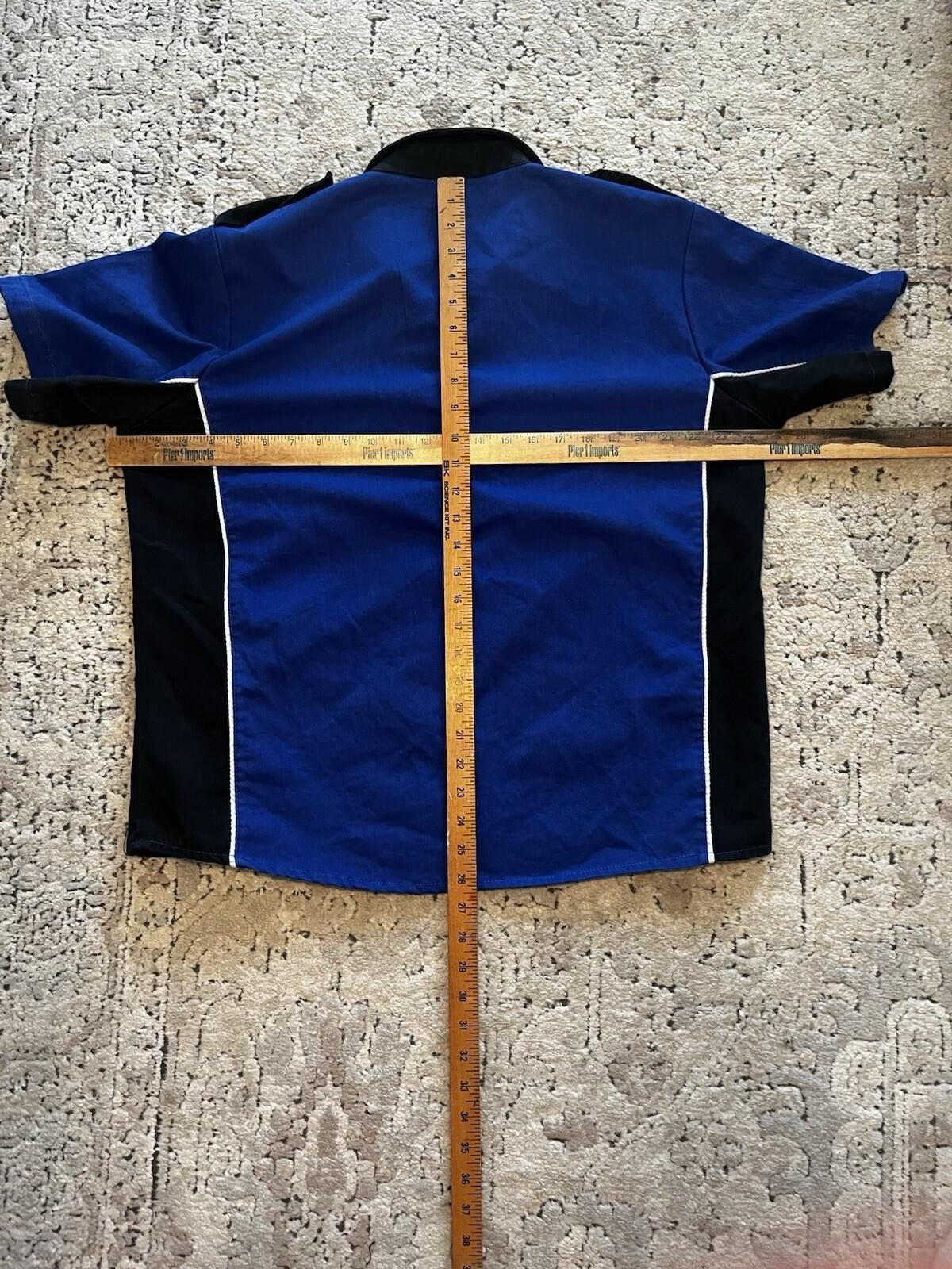 Other Speed Zone Race Gear Checkered Racing Crew Shirt XL Size US L / EU 52-54 / 3 - 5 Thumbnail