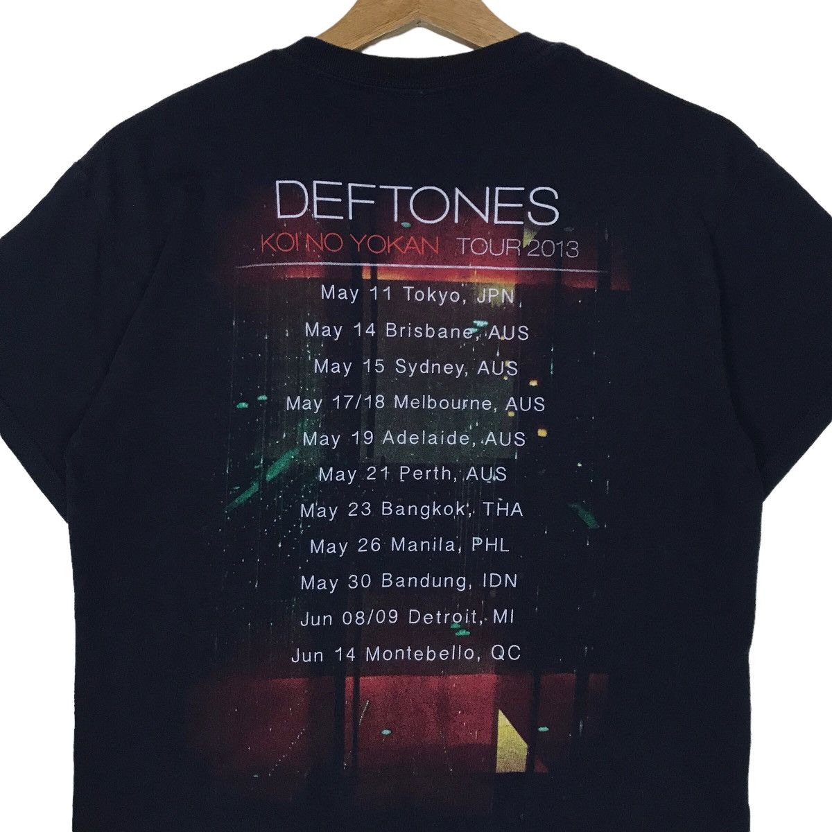 Band Tees Def Tones Koi No Yokan Cover Album Tour Band Tee Shirt Size US S / EU 44-46 / 1 - 7 Thumbnail