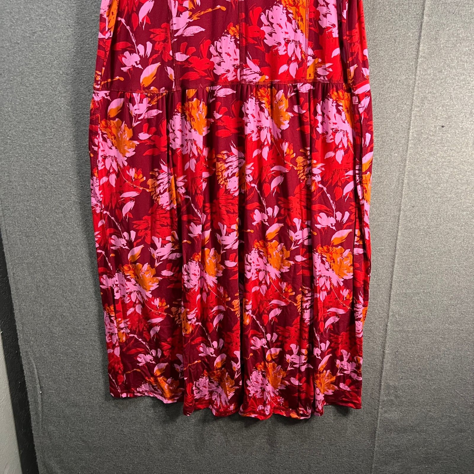 Other LOGO by Lori Goldstein Pink Dress Size Large Regular Rayon Size L / US 10 / IT 46 - 13 Thumbnail