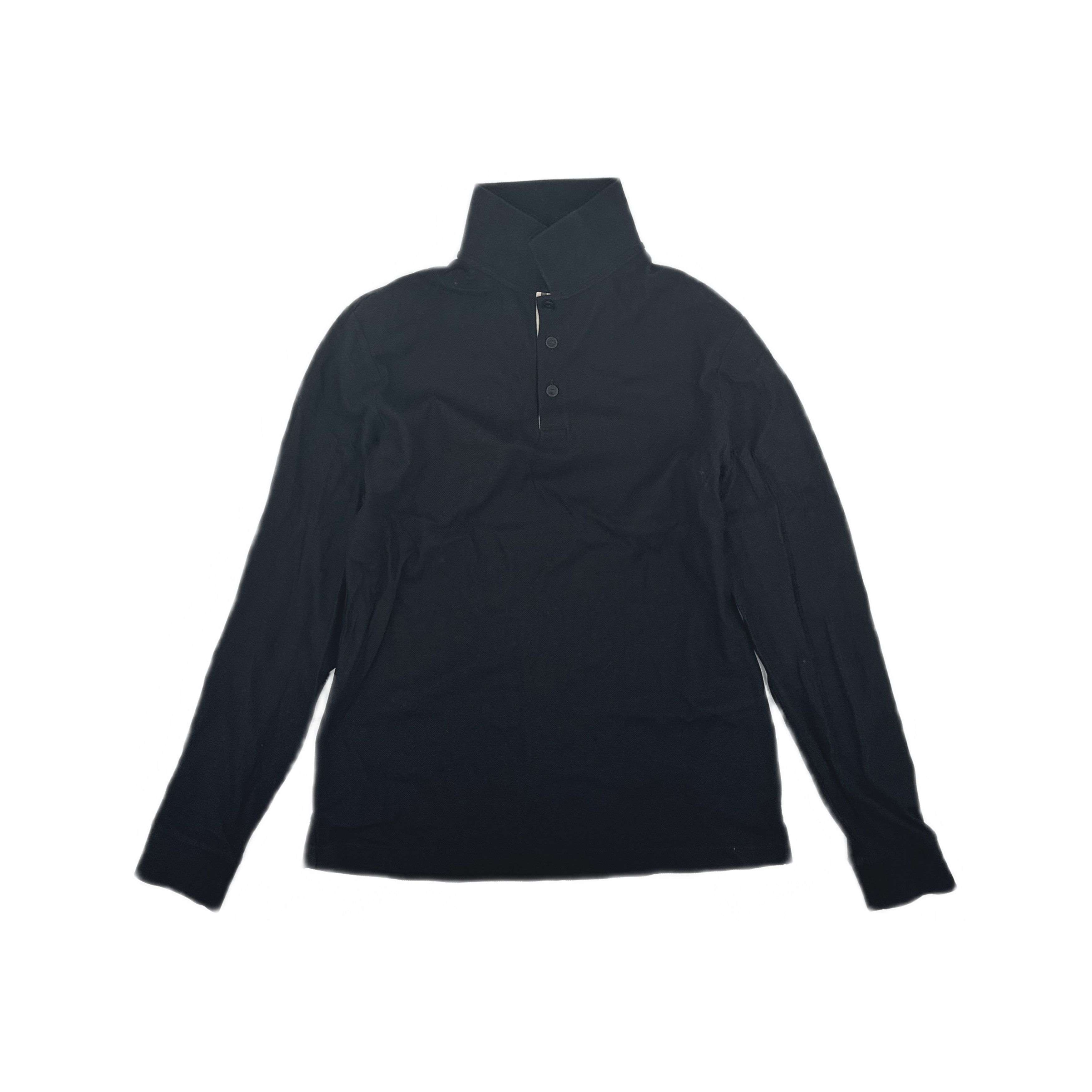 Burberry Burberry Black Long Sleeve Polo Size S Size US S / EU 44-46 / 1 - 1 Thumbnail