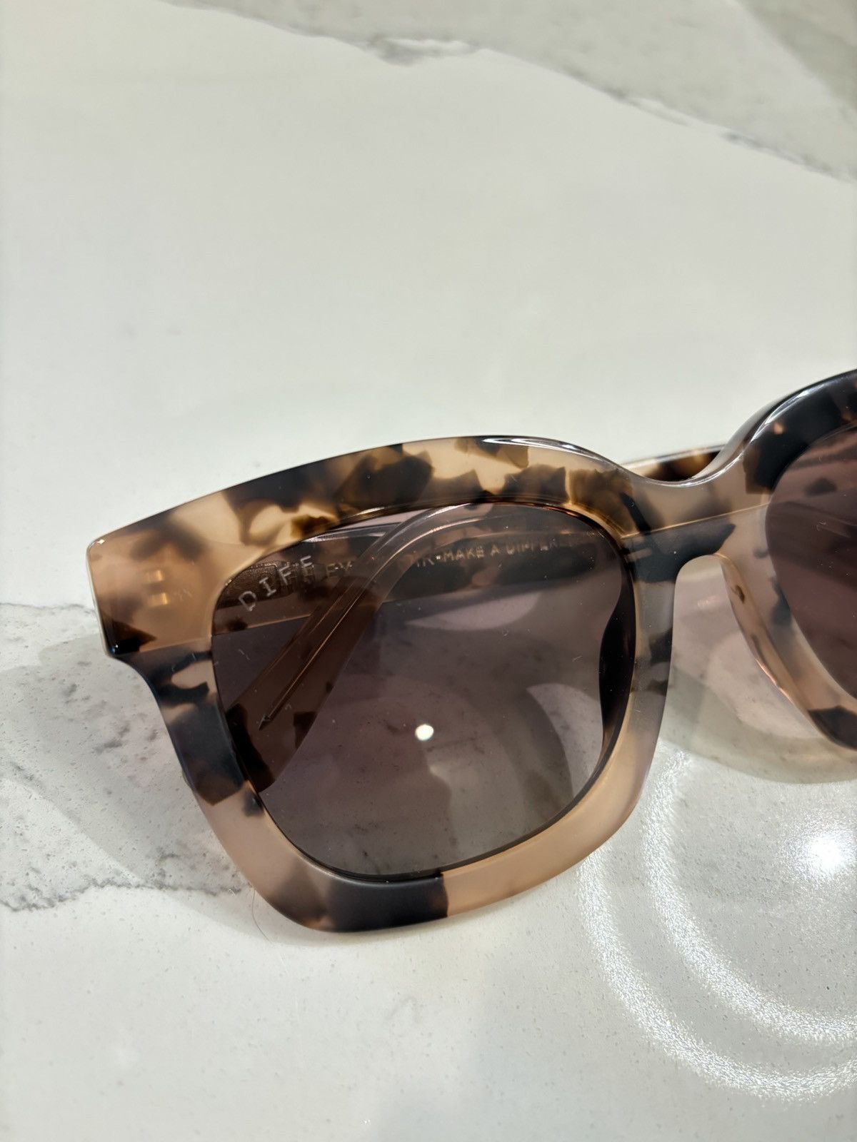 Other Diff Eyewear Carson POLARIZED HM-RG39P Oversized Sunglasses Size ONE SIZE - 6 Thumbnail