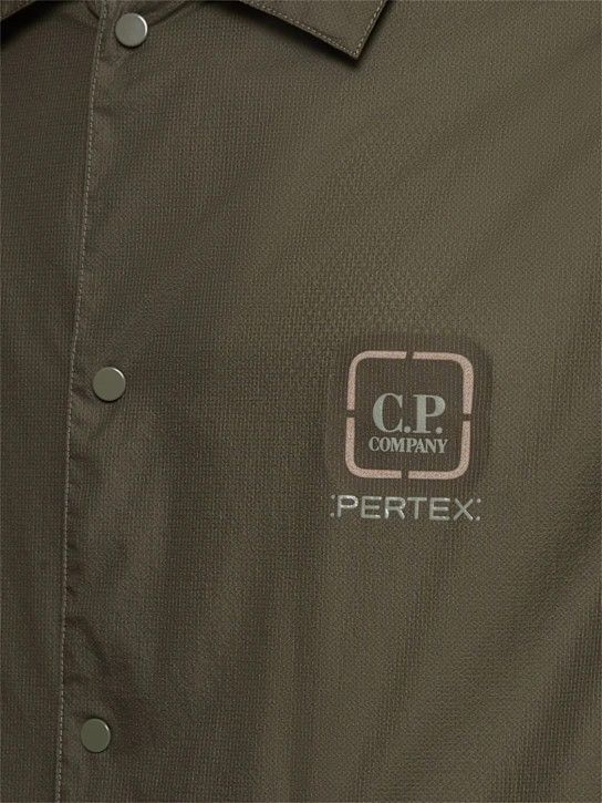 C.P. Company o1lsvrm0425 Metropolis Pertex Overshirt in Green Size US S / EU 44-46 / 1 - 4 Thumbnail
