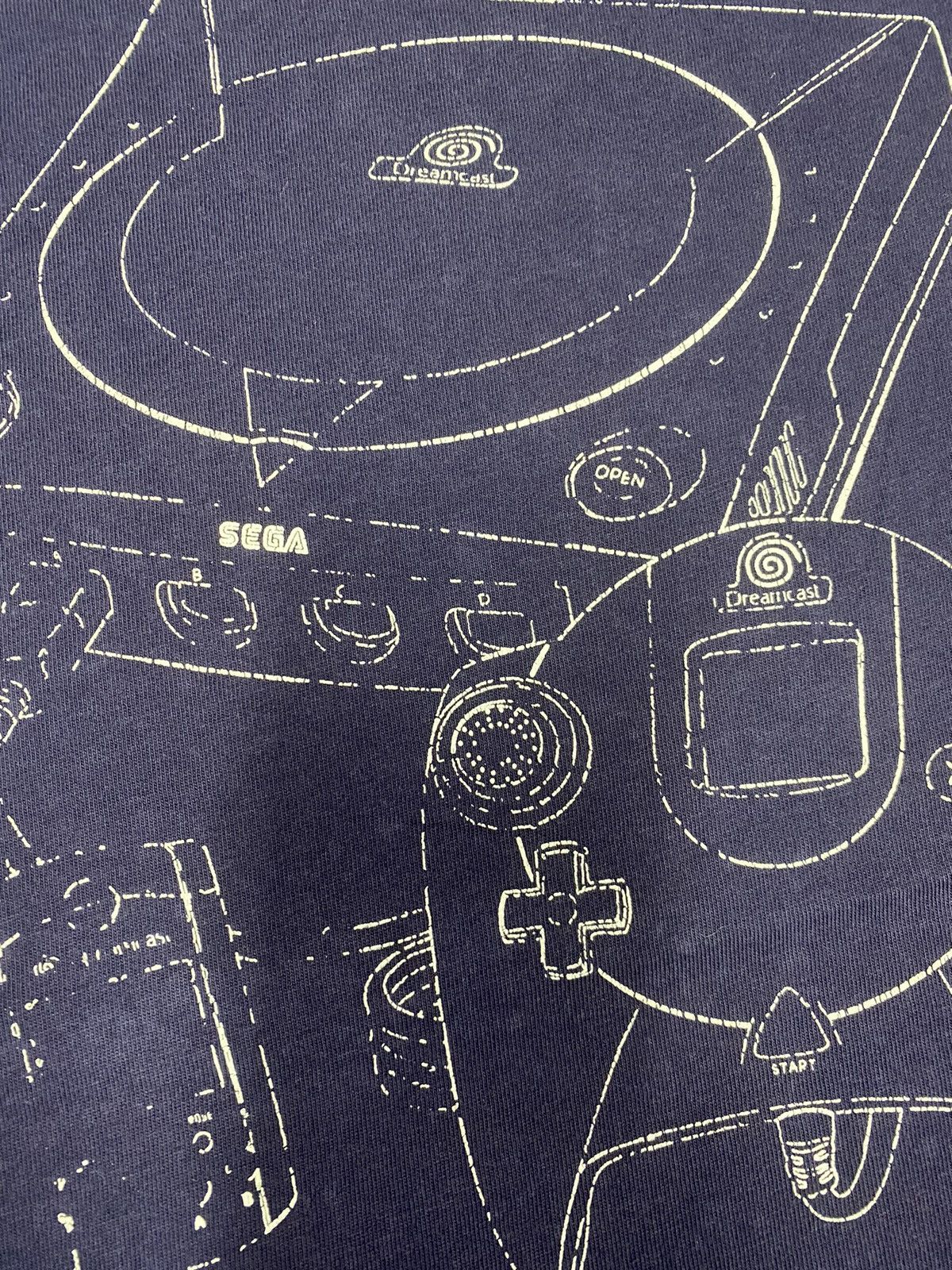Post Game × The Game × Vintage VINTAGE DREAMCAST SEGA GAMES 00s RARE TEE Size US L / EU 52-54 / 3 - 8 Thumbnail