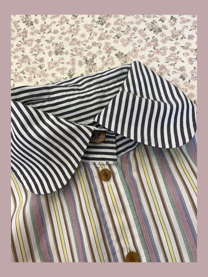Vivienne Westwood Vivienne Westwood Striped shirt Size L / US 10 / IT 46 - 5 Thumbnail