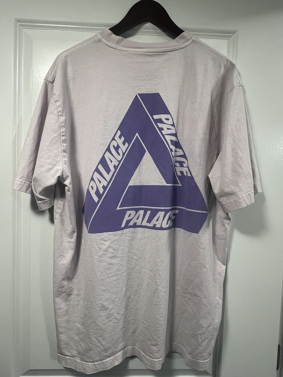 Palace Palace Reacto Tri-Ferg T-Shirt Pink XXL Size US XXL / EU 58 / 5 - 2 Thumbnail