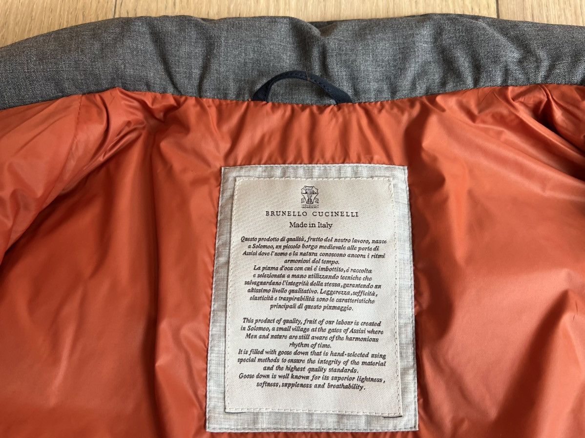 Brunello Cucinelli Brunello Cucinelli Vest - Cashmere, Wool & Goose Down Size US M / EU 48-50 / 2 - 2 Thumbnail