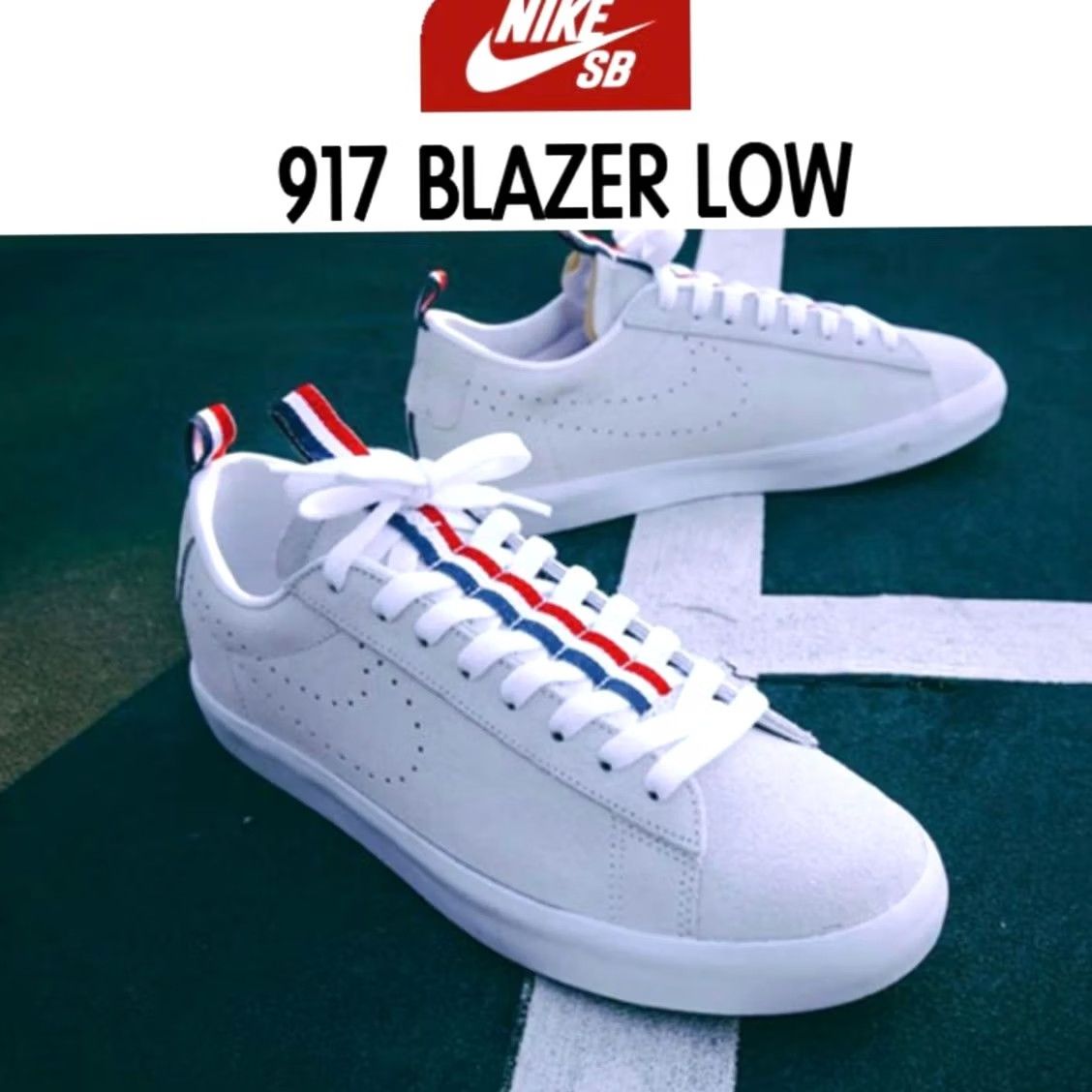 Nike Nike Blazerlow Prm Qs Call Me 917 LTD Sneaker Men 8.5US Original Collection Size US 9 / EU 42 - 3 Thumbnail