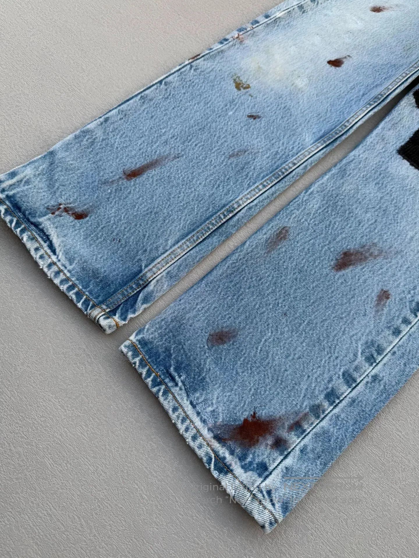 Vintage Vintage 00s Levi's 501 Remake Jeans. Size US 34 / EU 50 - 2 Thumbnail