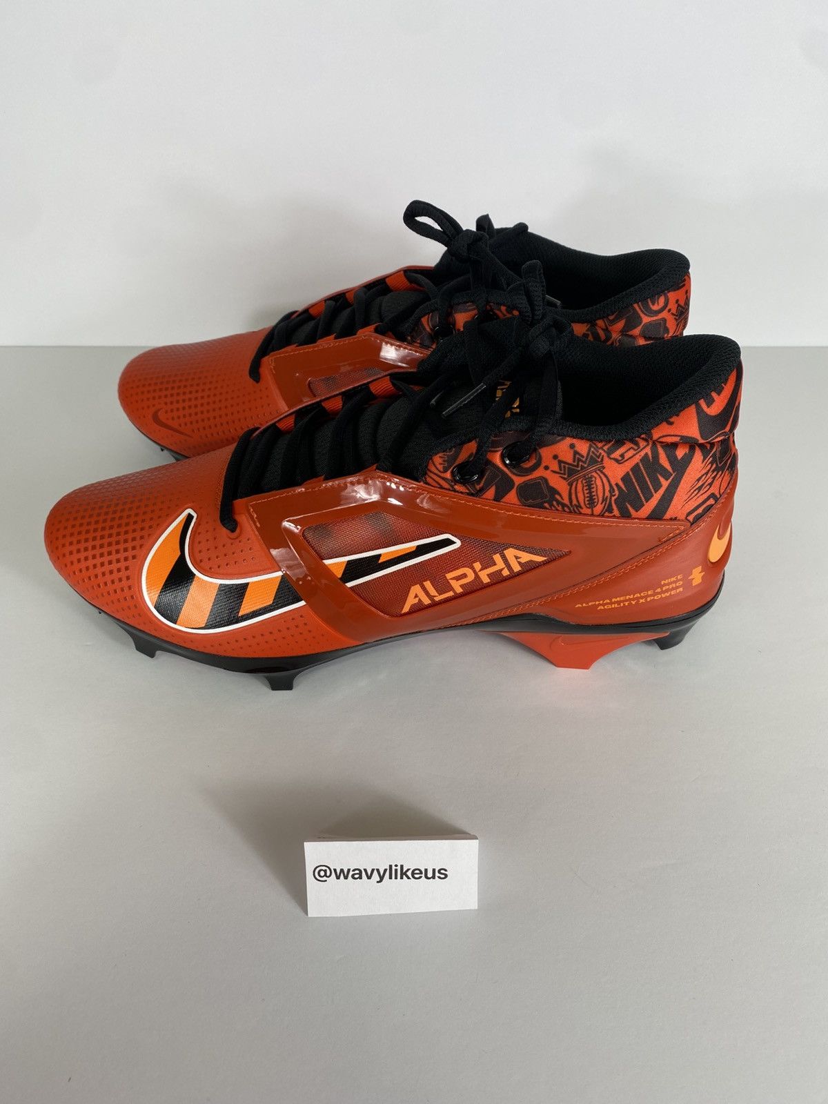 Nike NIKE Alpha Menace 4 Pro Nrg Cleats Men Size 11.5 Size US 11.5 / EU 44-45 - 2 Thumbnail