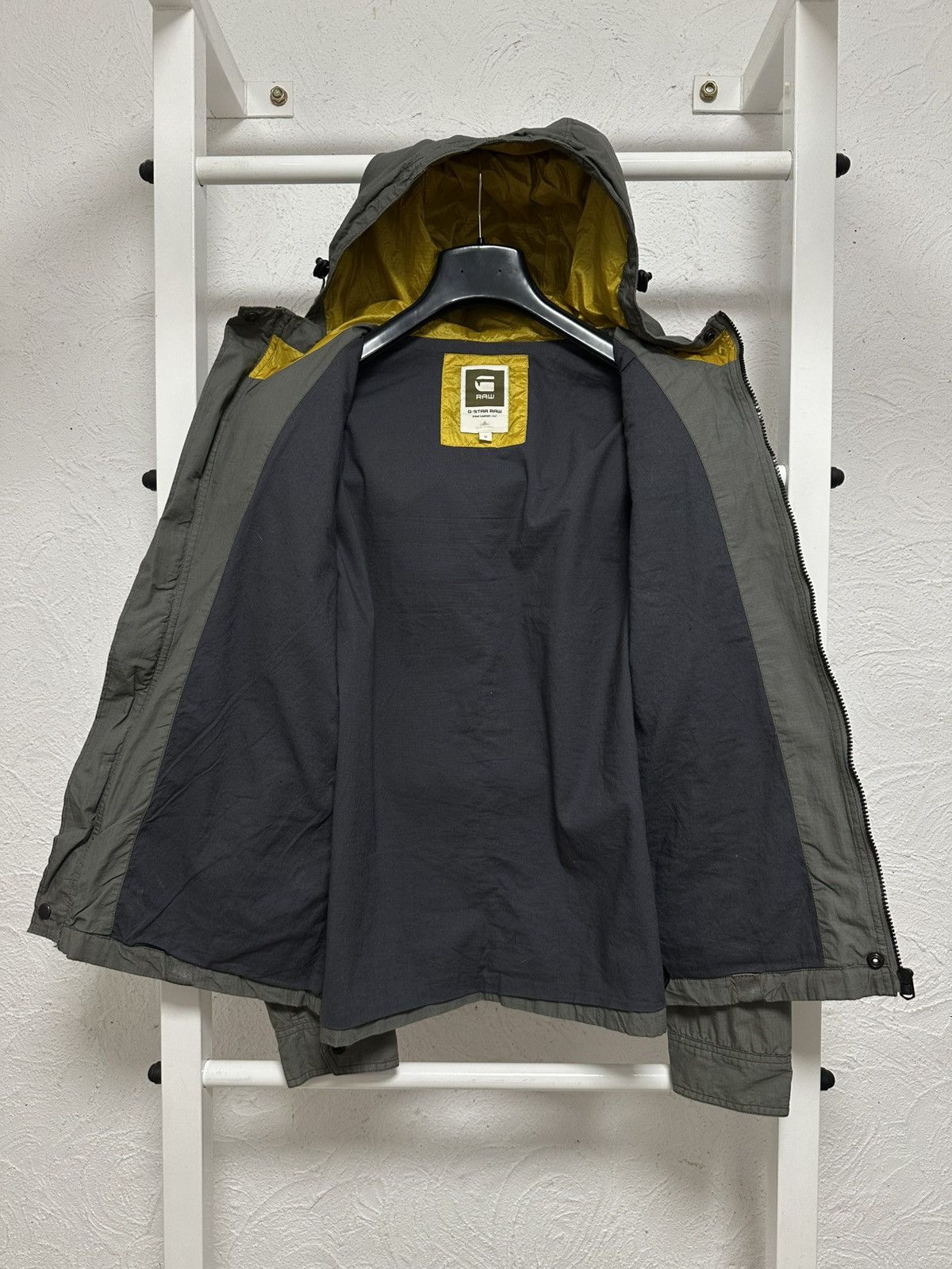 G-Star × Vintage G-Star Raw Military Jacket M Size USA Army Fly Y2K Size US M / EU 48-50 / 2 - 5 Thumbnail