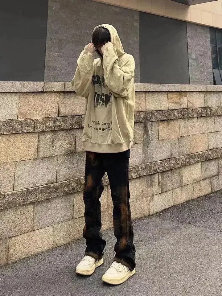 Japanese Brand Y2k Tie-dye Skinny Jeans Ripped Size US 32 / EU 48 - 4 Thumbnail
