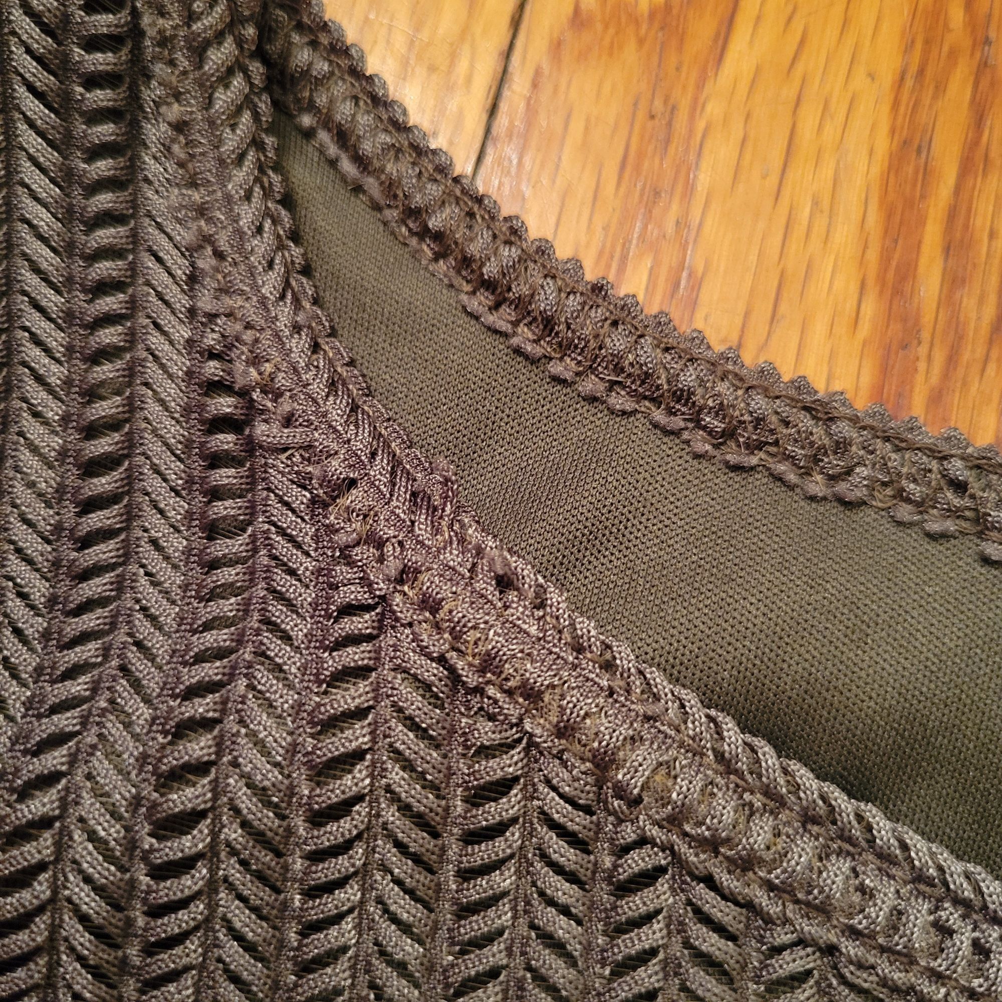 Other IN Studio Textured Top L USA Cap Sleeve Fall Autumn Green Size L / US 10 / IT 46 - 5 Thumbnail