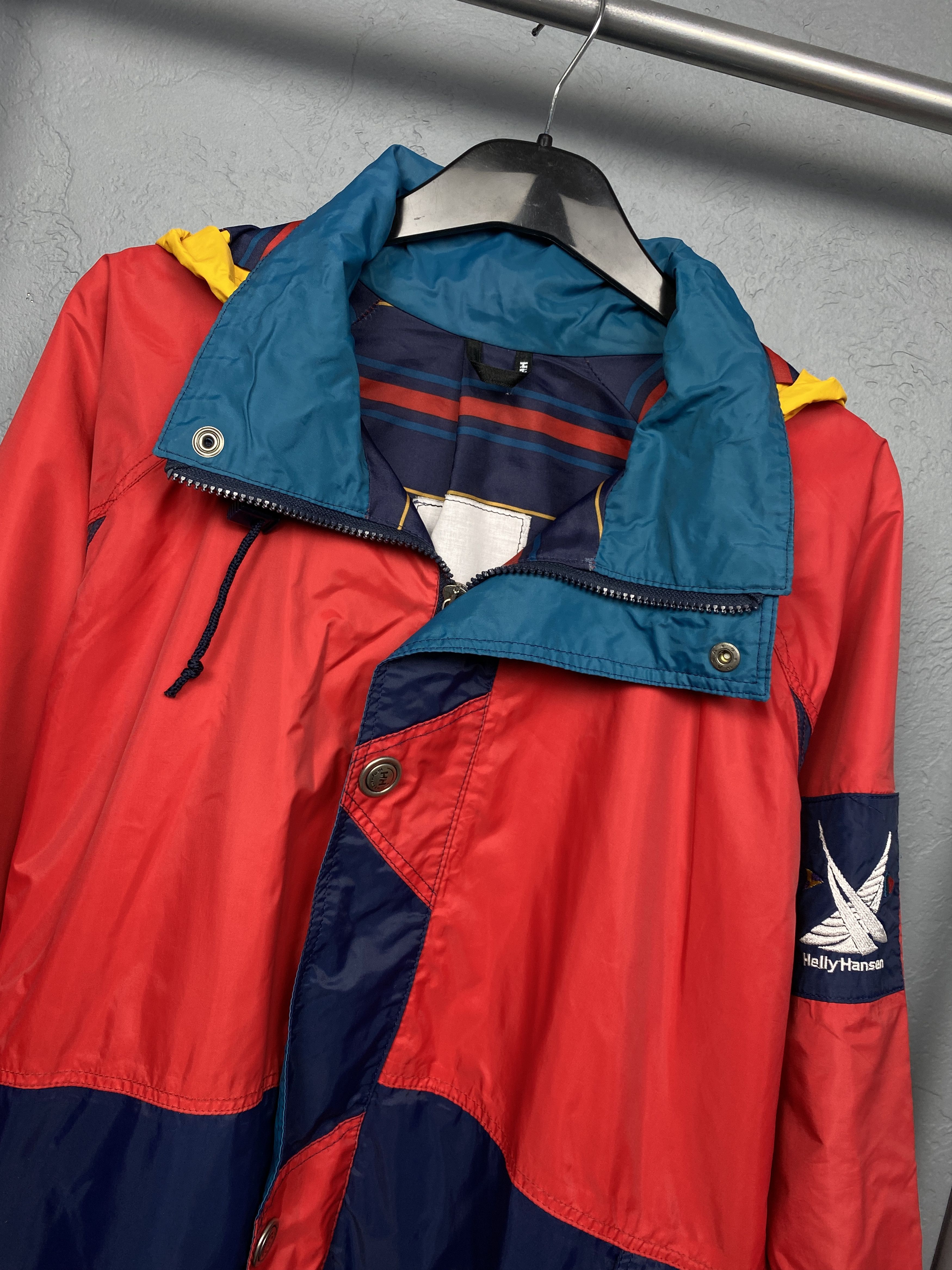 Lacoste × Vintage Helly Hansen 90s Vintage Mens Outdoor Jacket Size US M / EU 48-50 / 2 - 2 Thumbnail