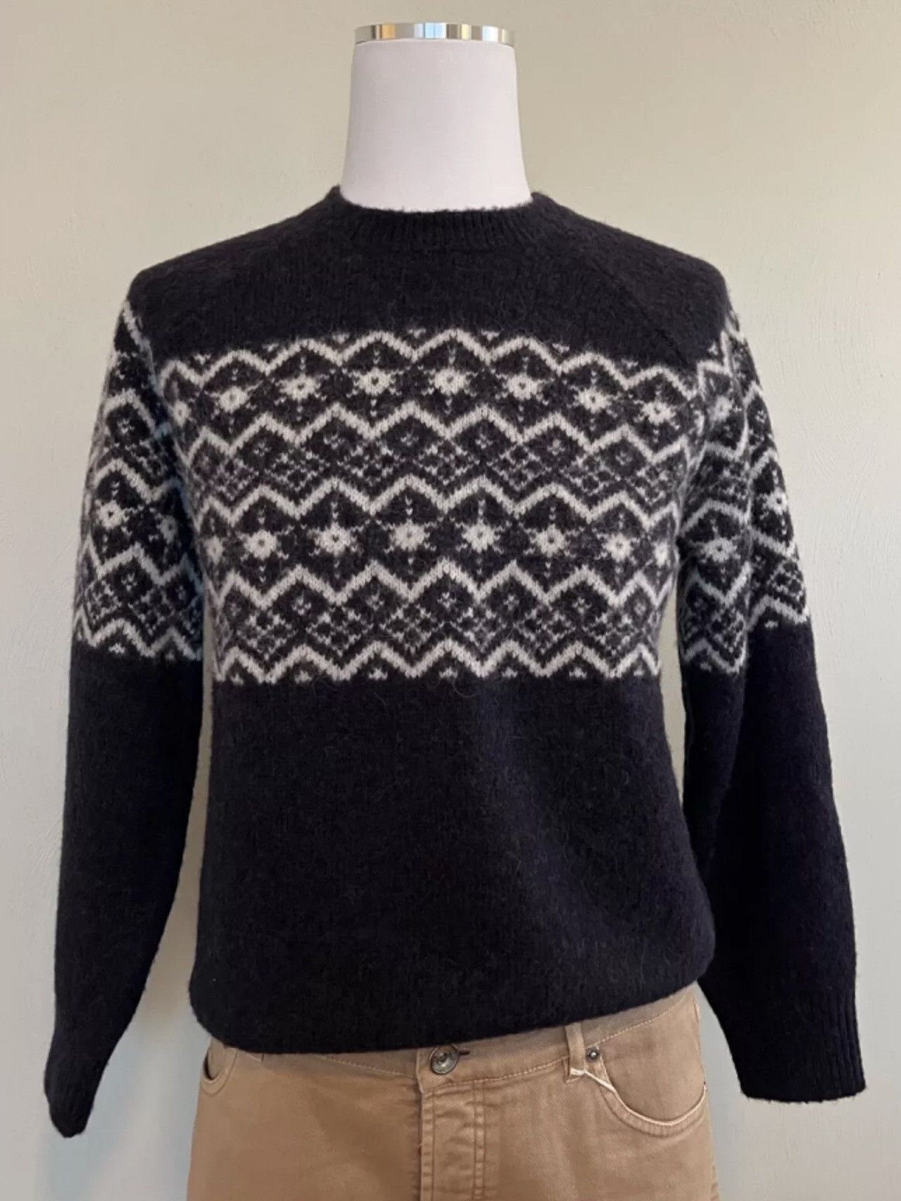 Brunello Cucinelli Brunello Cucinelli Nordic Jacquard Sweater Size US M / EU 48-50 / 2 - 1 Thumbnail