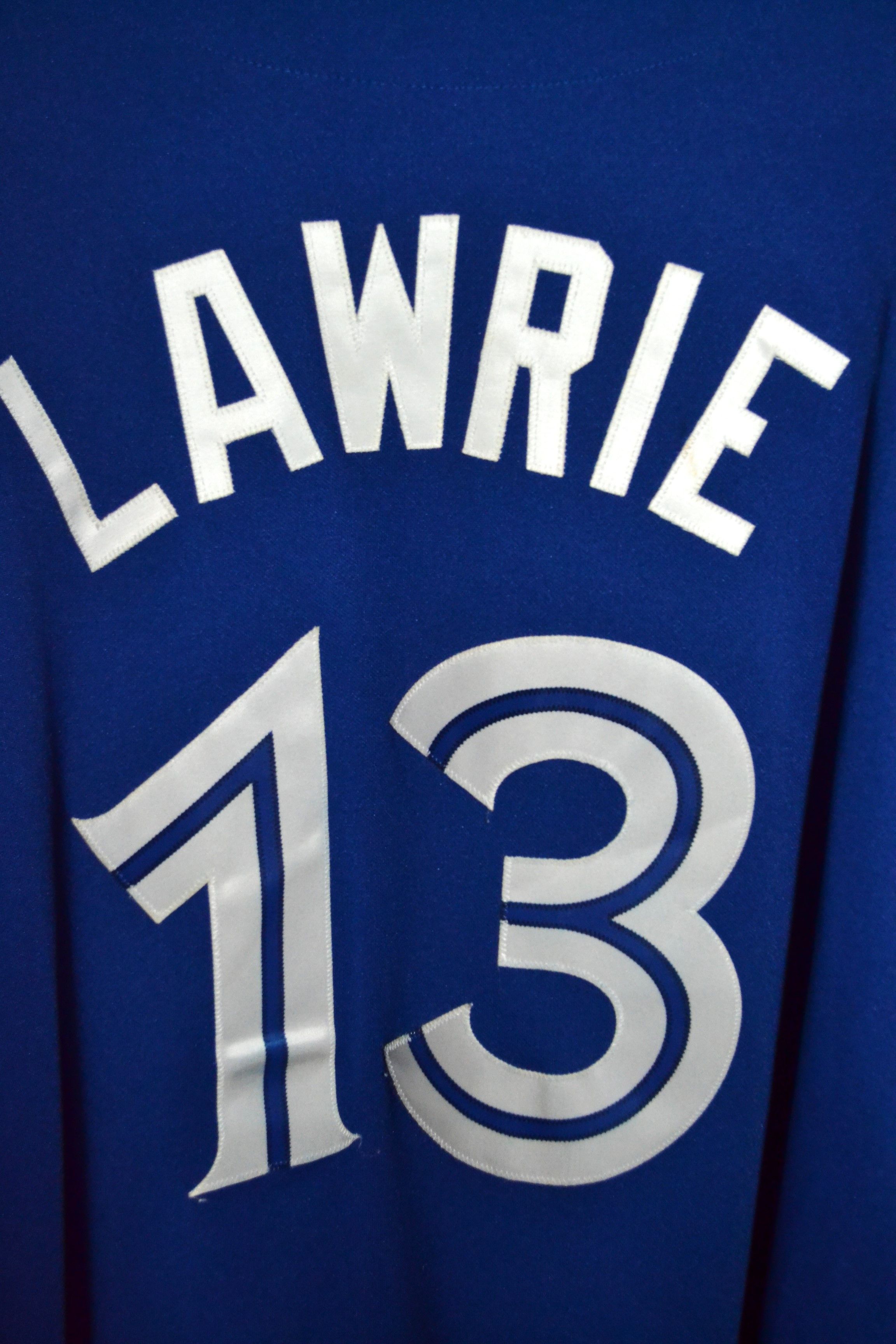 Majestic Majestic Made USA Toronto Blue Jays XL 13 Lawrie Jersey MLB Size US XL / EU 56 / 4 - 9 Thumbnail