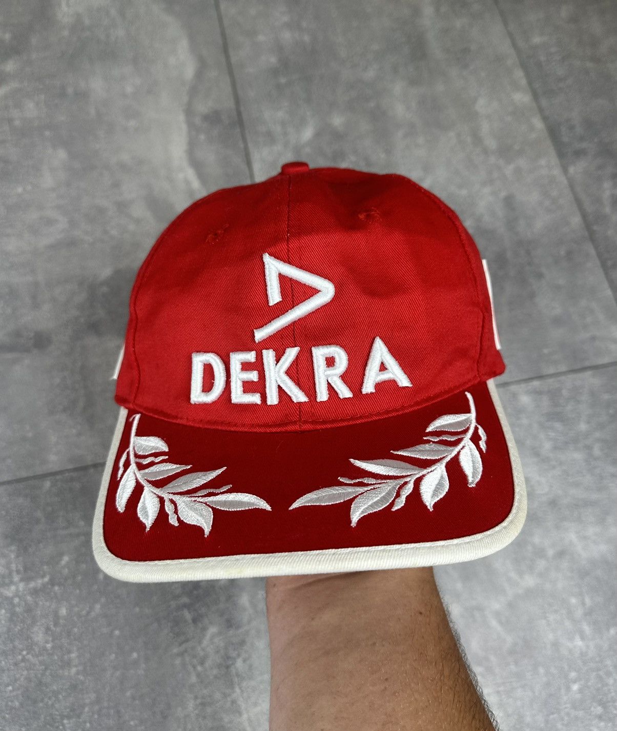 Ferrari Ferrari Michael Schumacher F1 Racing Cap Size ONE SIZE - 3 Thumbnail
