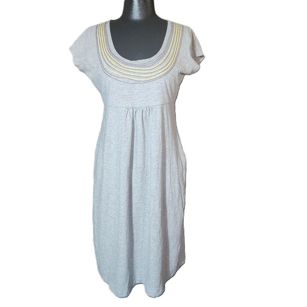Boden Boden Womens Grey Dress Size 8 Size M / US 6-8 / IT 42-44 - 2 Thumbnail
