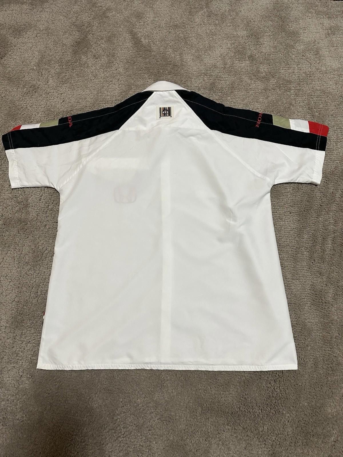 Honda VINTAGE BAR HONDA TEAM F1 RACING SHIRT SZ L Size US L / EU 52-54 / 3 - 7 Thumbnail