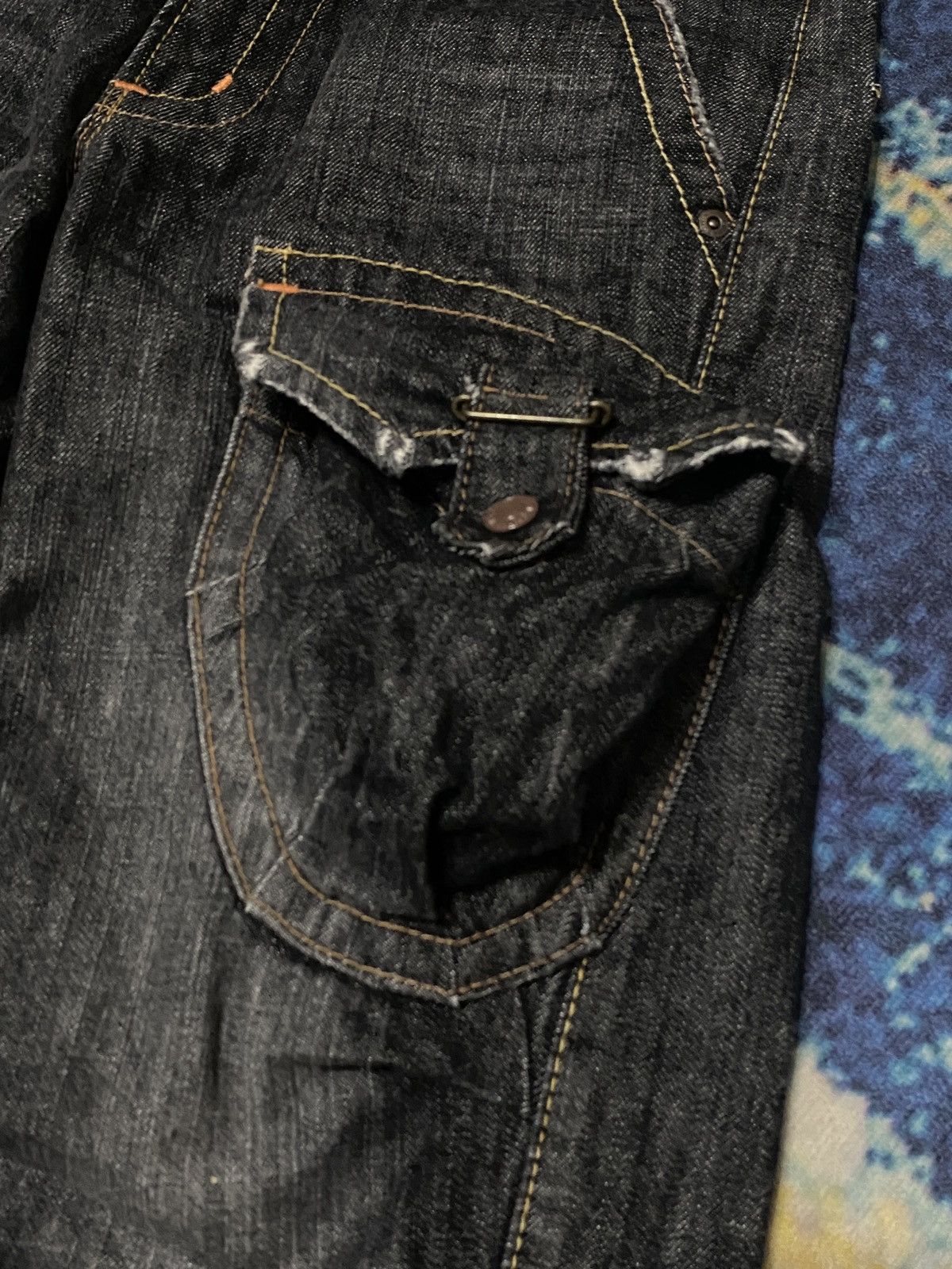 Edwin RARE💥 Stonewash vintage Edwin 505 Bushpant jeans Size US 29 - 7 Thumbnail