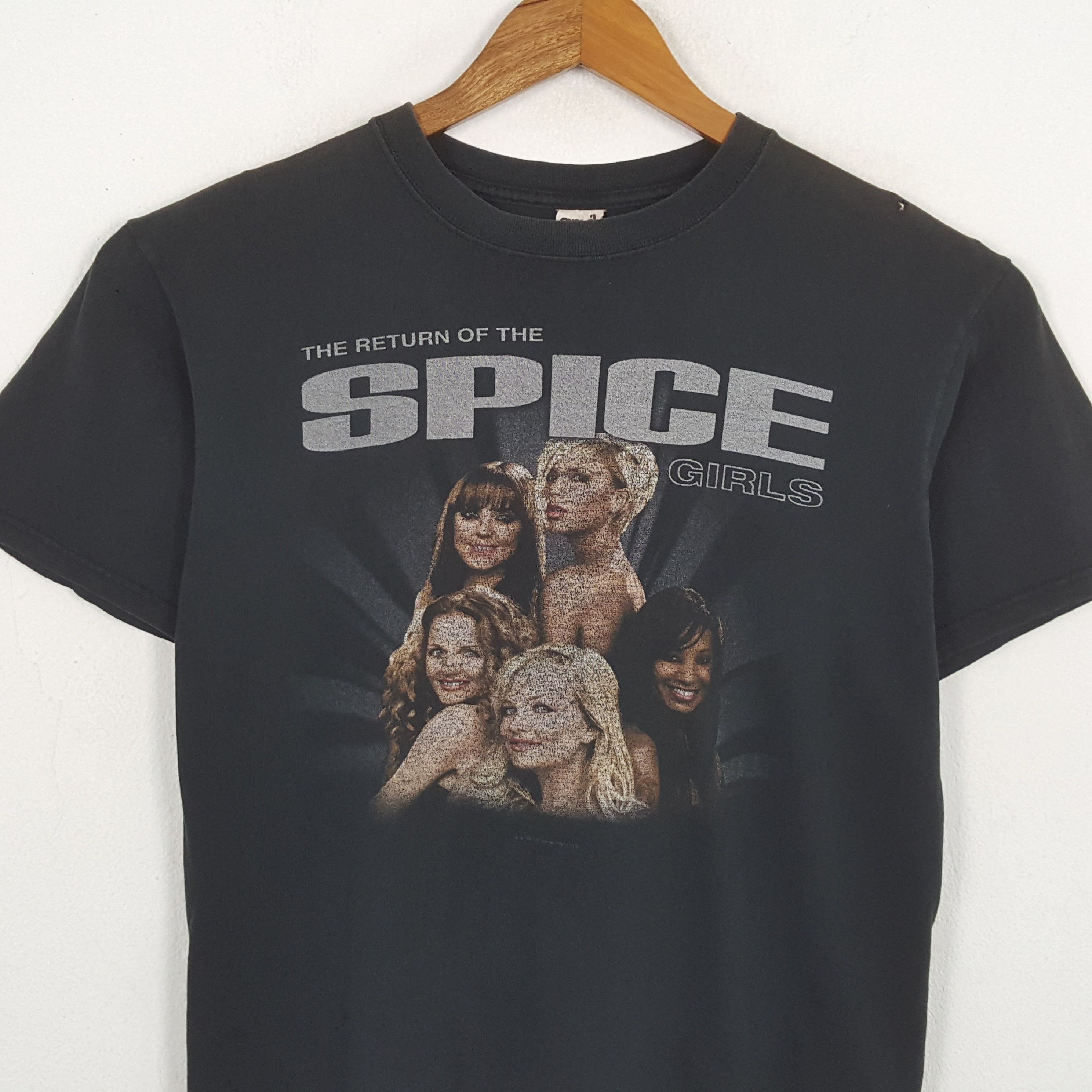 Band Tees × Vintage Vintage SPICE GIRLS English Girls Group Singer Tour T-Shirts Size US M / EU 48-50 / 2 - 2 Thumbnail