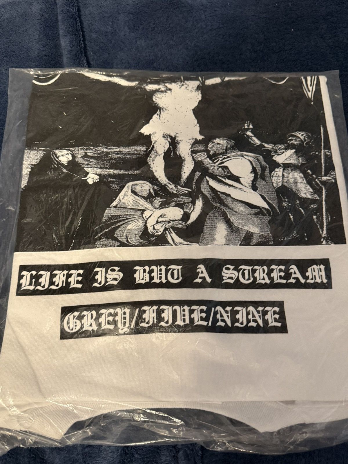 G59 Records G59 life is but a stream (white) Size US L / EU 52-54 / 3 - 2 Thumbnail