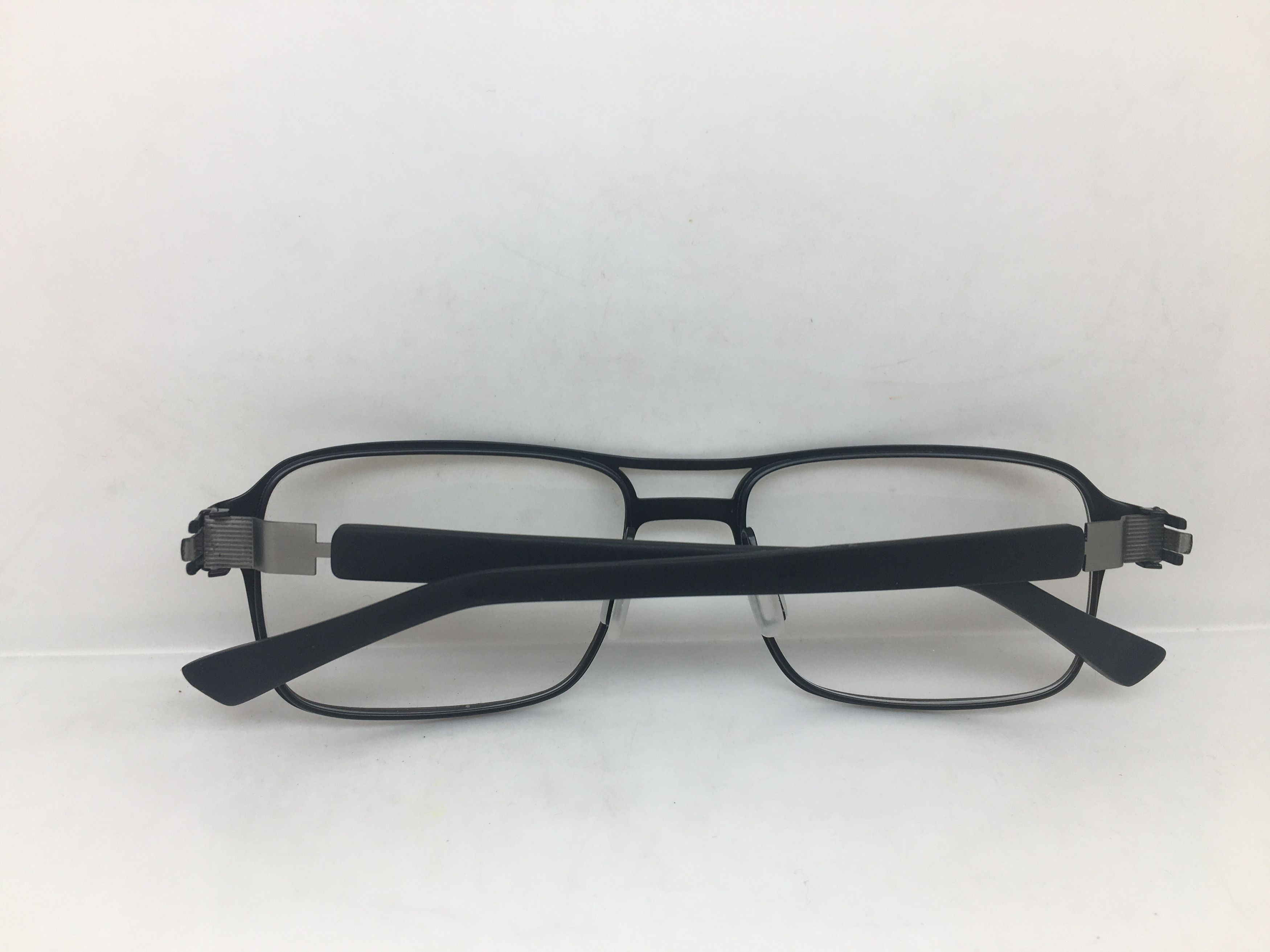 Other Grey Silver Alloy Aviator Eyeglasses Frame Pilot Size ONE SIZE - 7 Thumbnail