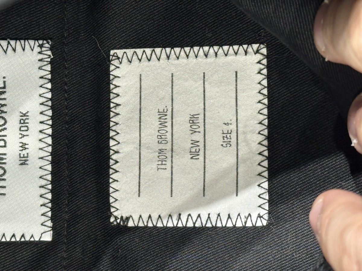 Thom Browne Thom Browne Black Trousers Size 4 Size US 36 / EU 52 - 7 Thumbnail