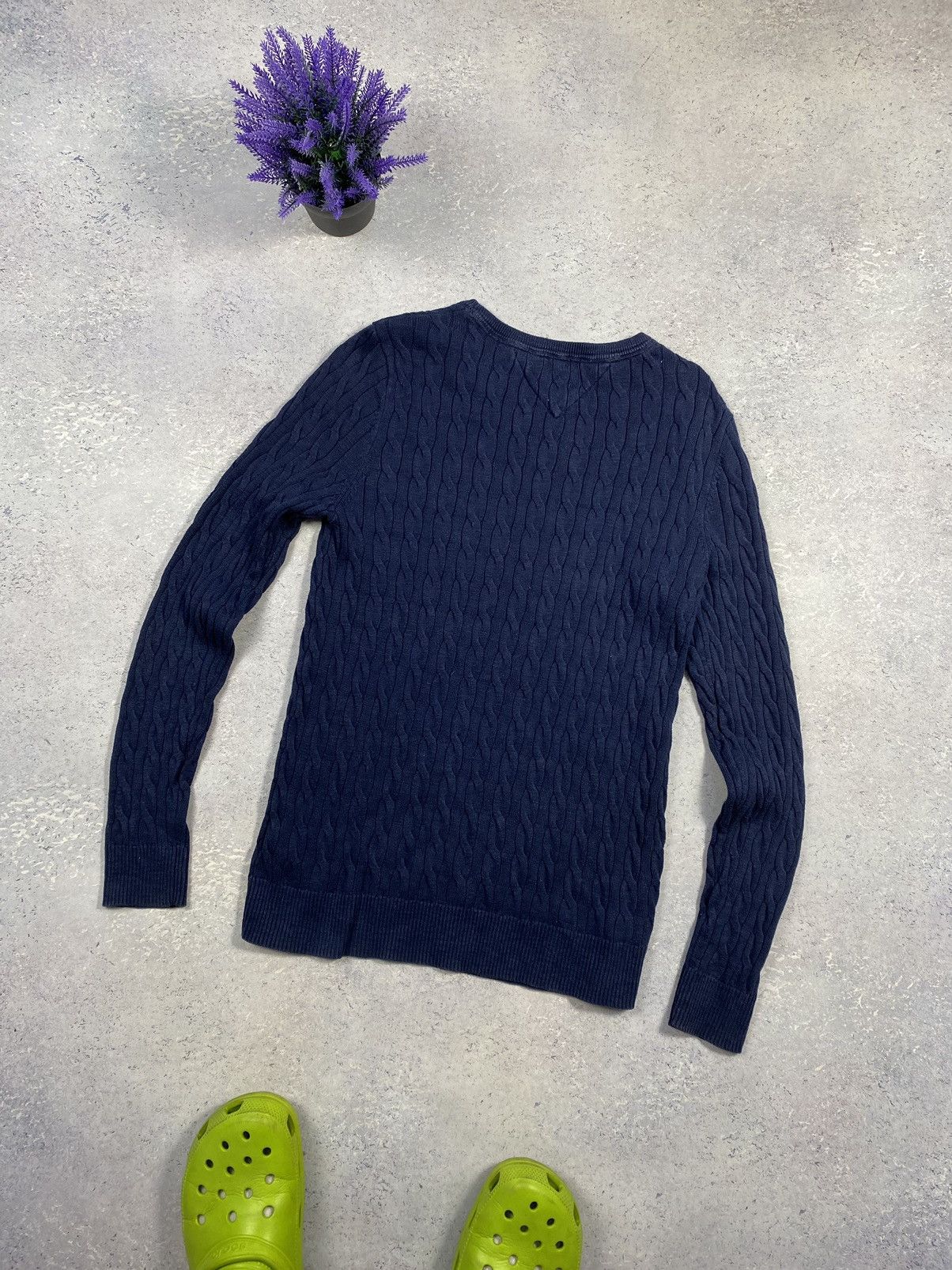 Tommy Hilfiger Tommy Hilfiger Men’s Blue Knitted Sweater Size Large Size US L / EU 52-54 / 3 - 8 Thumbnail