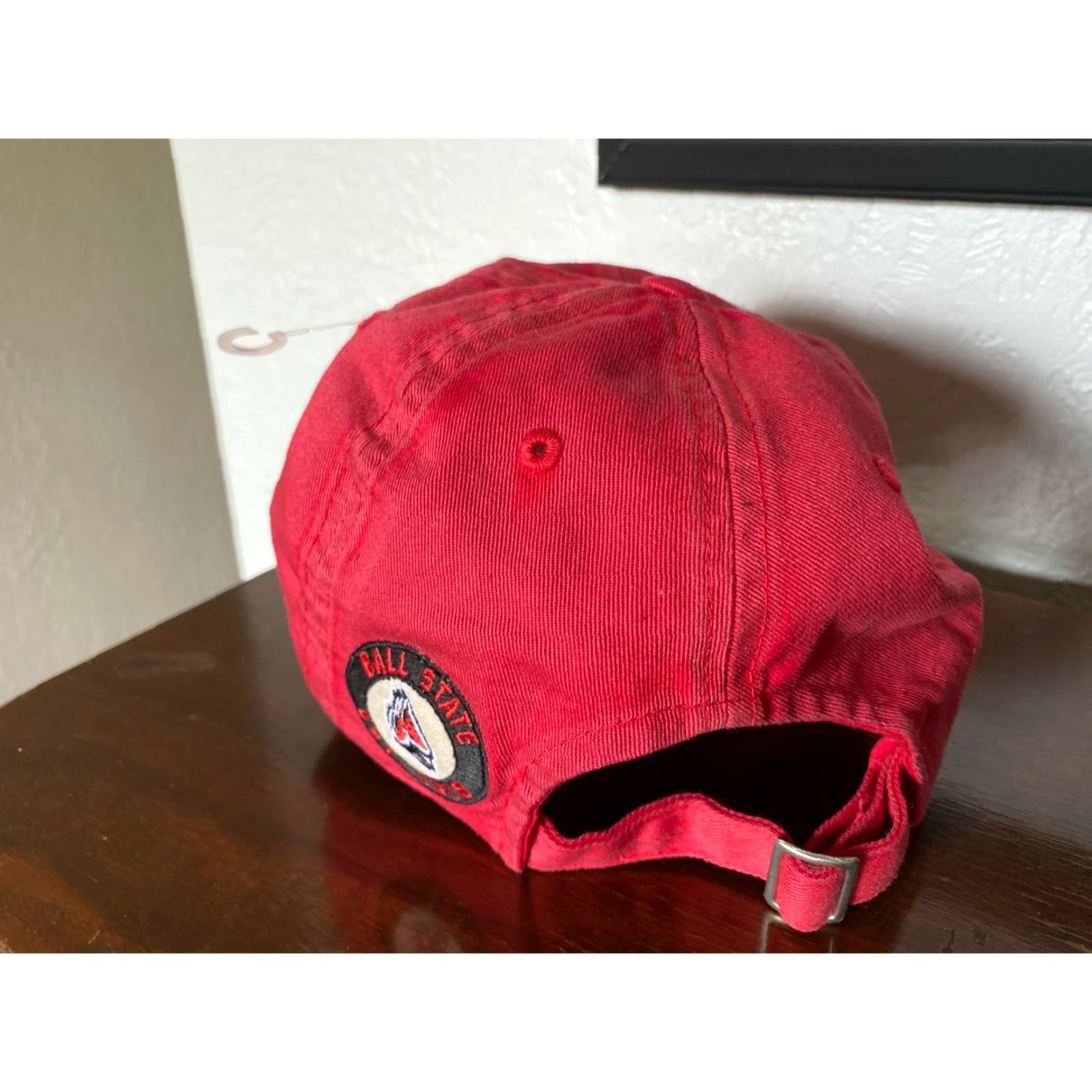 Vintage Ball State Cardinals Football Cap Dad Hat Strapback Red Top of the World Baseball Cap Mens Adjustable The Game USA Theme Size US M / EU 48-50 / 2 - 3 Thumbnail