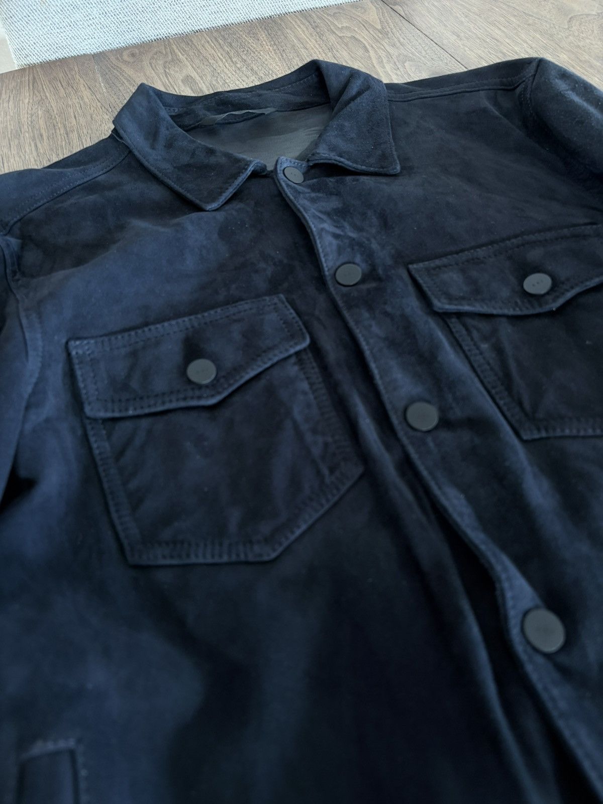 Tom Ford ARI SOHO Suede Collin Jacket $2,995 Retail Size US M / EU 48-50 / 2 - 23 Thumbnail