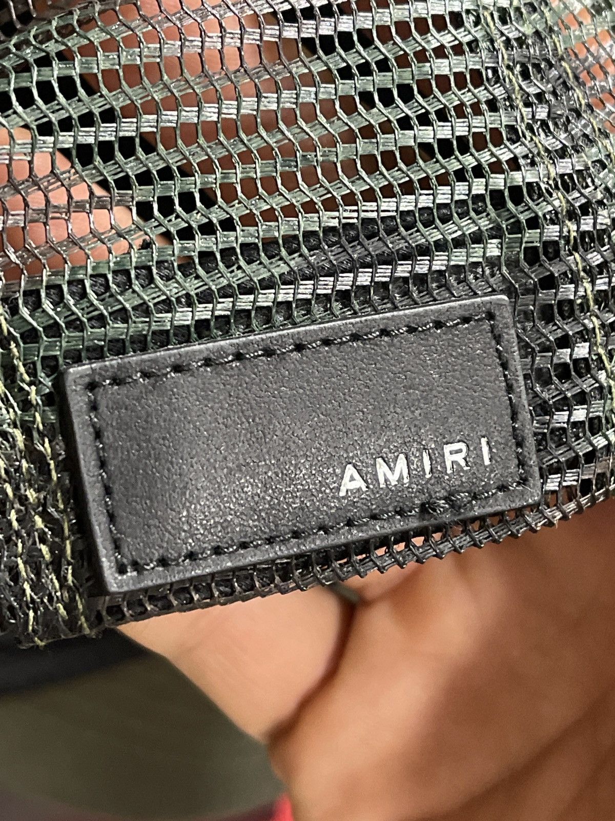 Amiri Amiri 3 star leather embossed embroidered trucker hat Size ONE SIZE - 6 Thumbnail