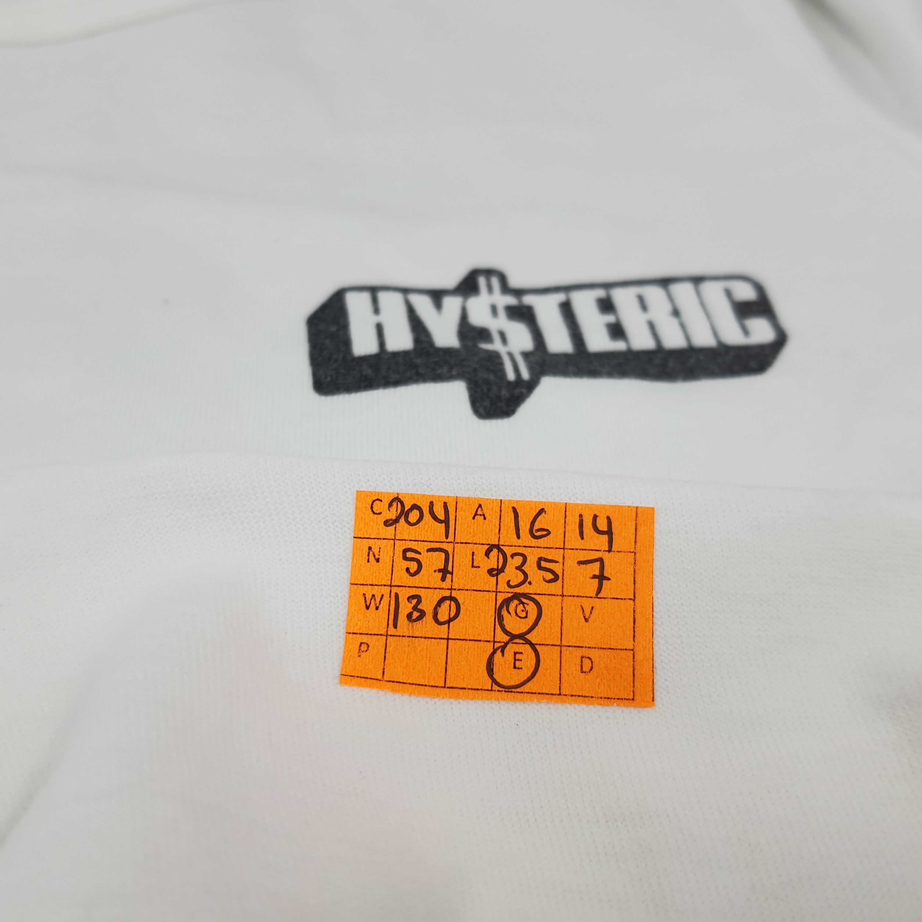 Hysteric Glamour × Japanese Brand × Vintage Vintage Hysteric Glamour Japanese Brand Tshirt Size XS / US 0-2 / IT 36-38 - 8 Thumbnail